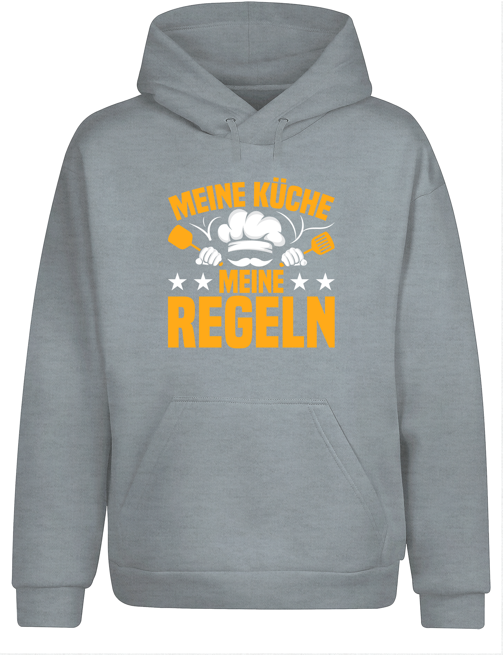 Unisex Hoodie „Meine Küche Meine Regeln“ | Lustiger Koch Hoodie für Küche & Alltag