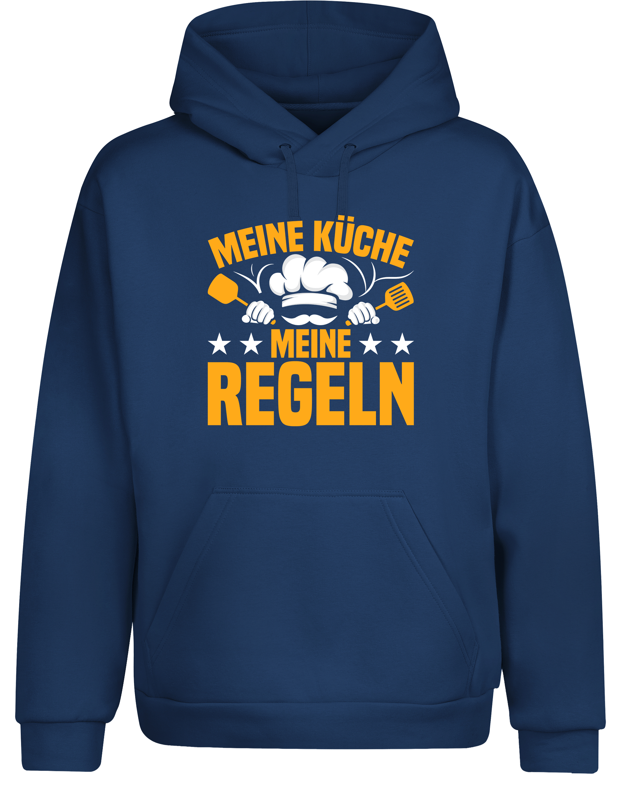 Unisex Hoodie „Meine Küche Meine Regeln“ | Lustiger Koch Hoodie für Küche & Alltag
