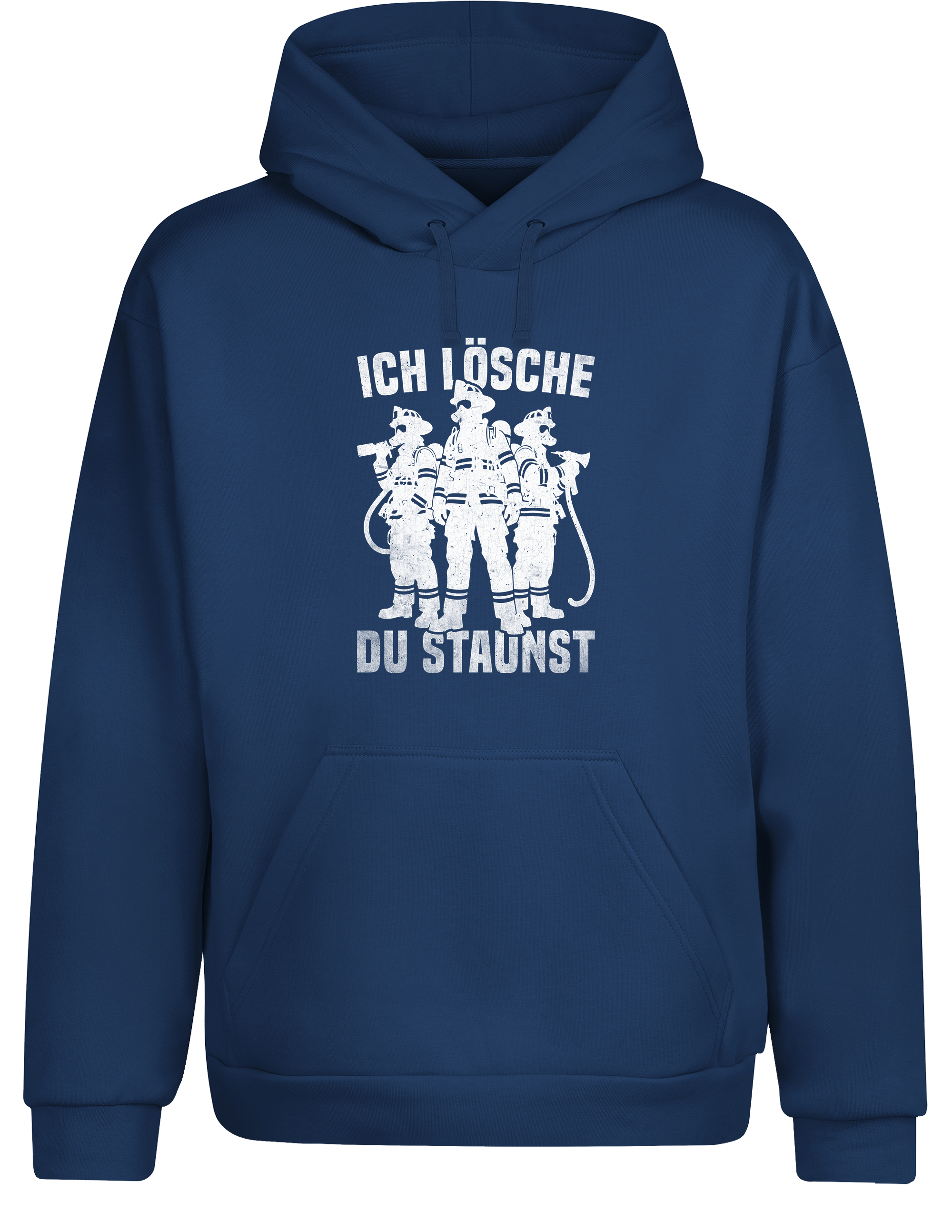 Feuerwehr – Hoodie „Ich lösche, du staunst“ | Cooler Feuerwehr Hoodie für Einsatzkräfte & Fans