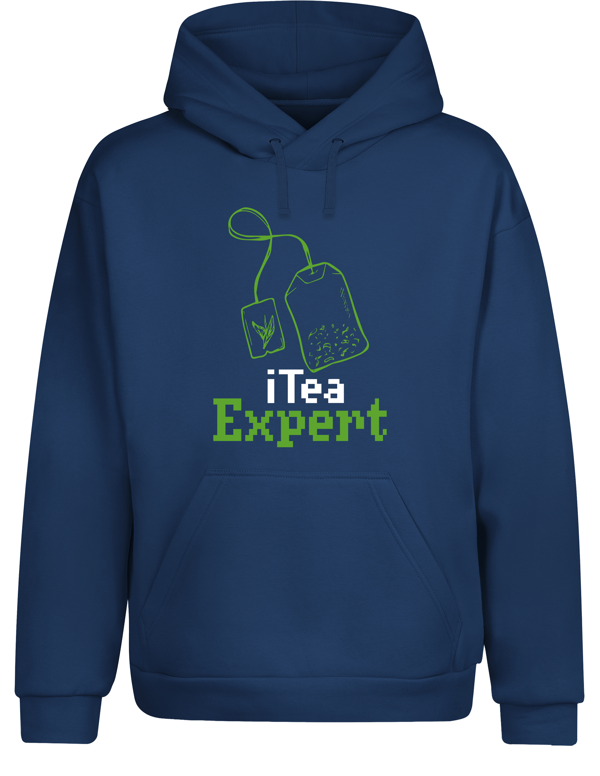 I Tea Expert – Hoodie im Retro Stil | Lustiger Kapuzenpullover für Teeliebhaber, Nerds & IT-Fans