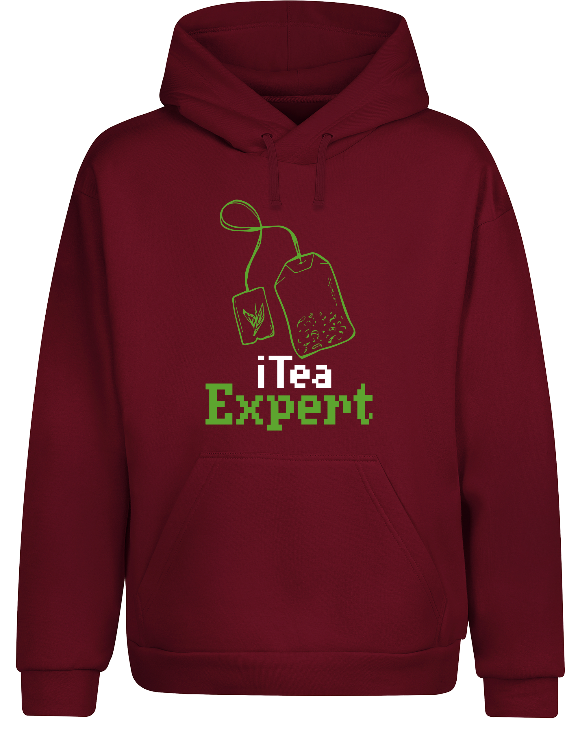 I Tea Expert – Hoodie im Retro Stil | Lustiger Kapuzenpullover für Teeliebhaber, Nerds & IT-Fans