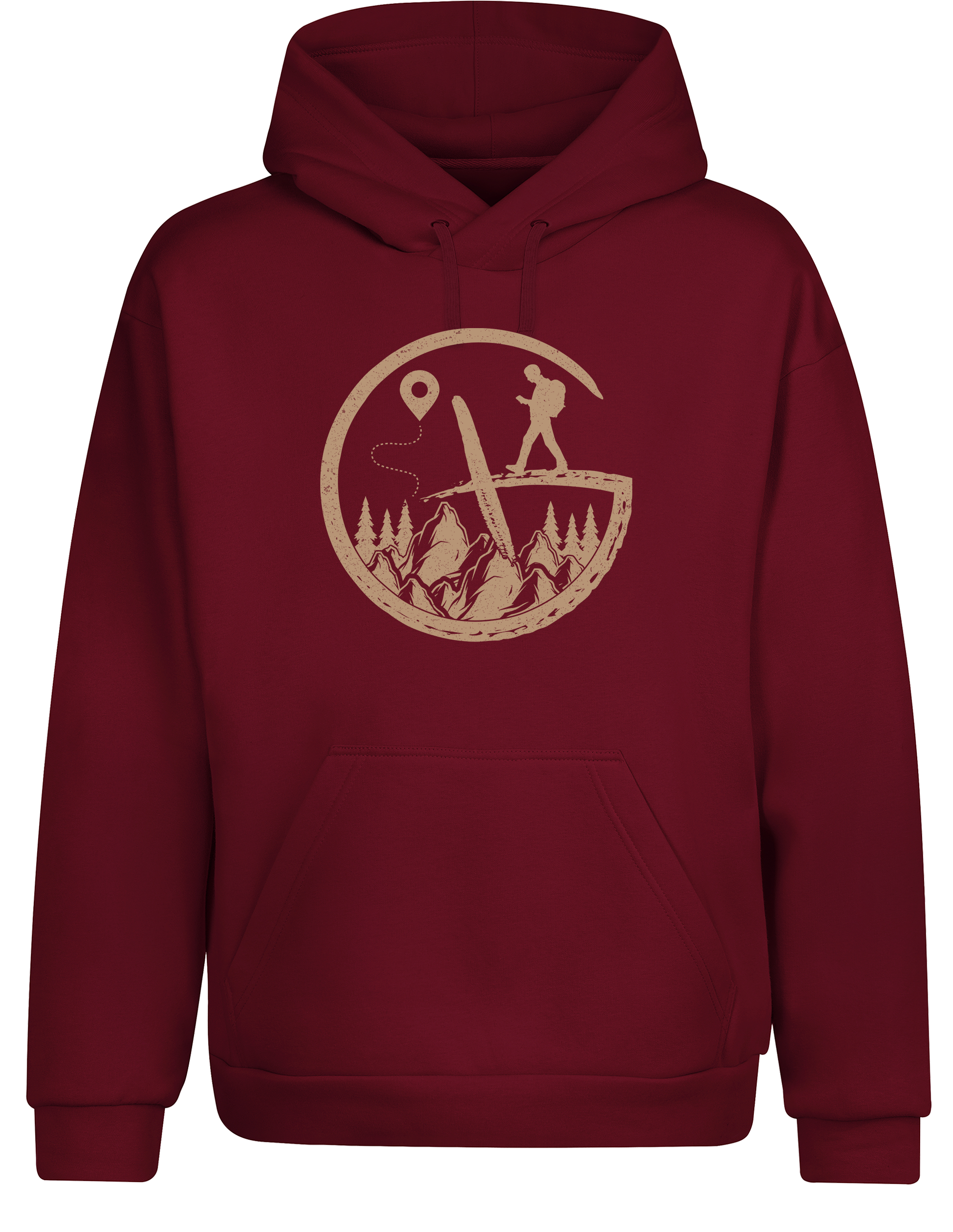 Geocaching Abenteuer – Hoodie | Bequemer Kapuzenpullover für Schatzsucher, Wanderer & Outdoor-Fans