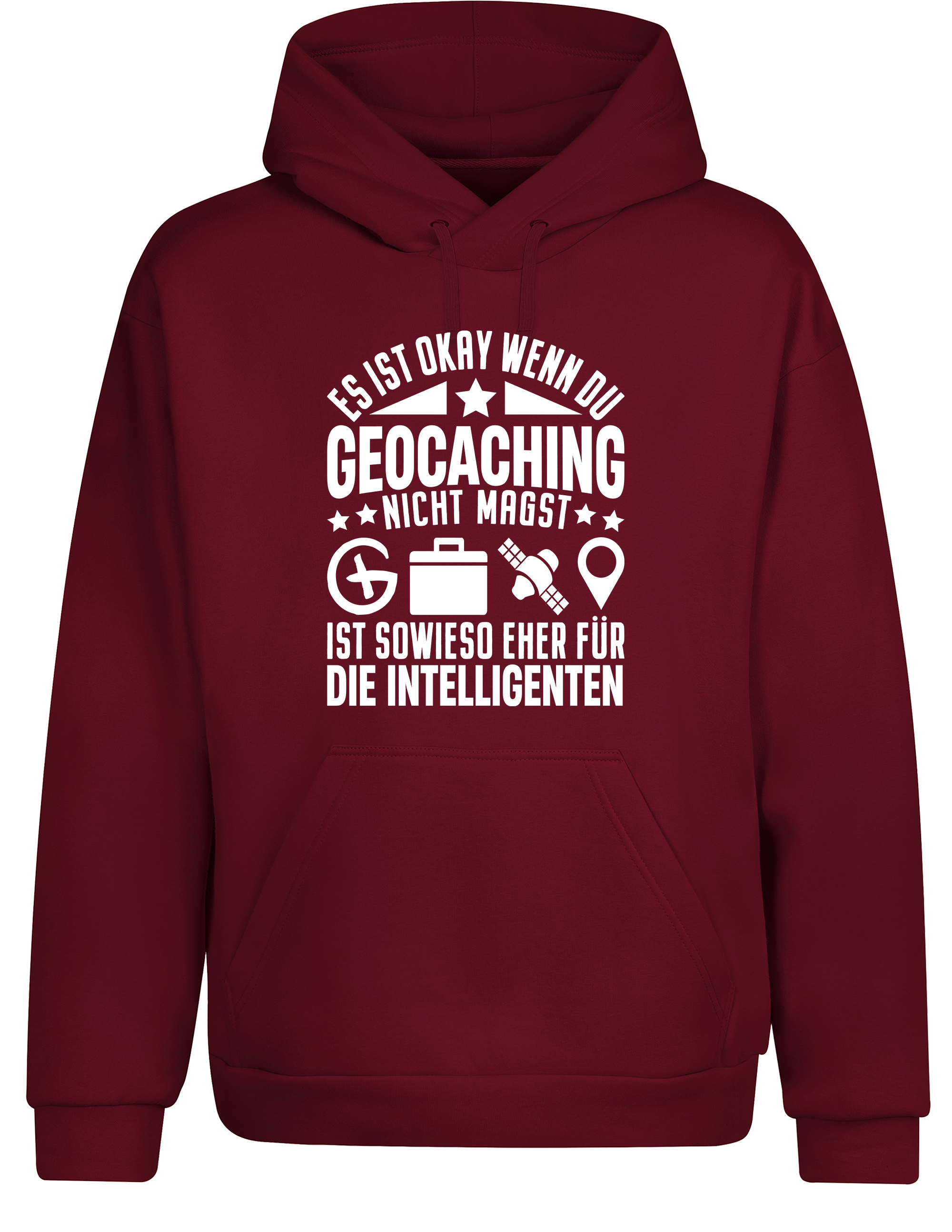 Es ist okay, wenn du Geocaching nicht magst – Hoodie im Retro Stil | Lustiger Kapuzenpullover für Geocacher, Schatzsucher & Outdoor-Fans (Copie)
