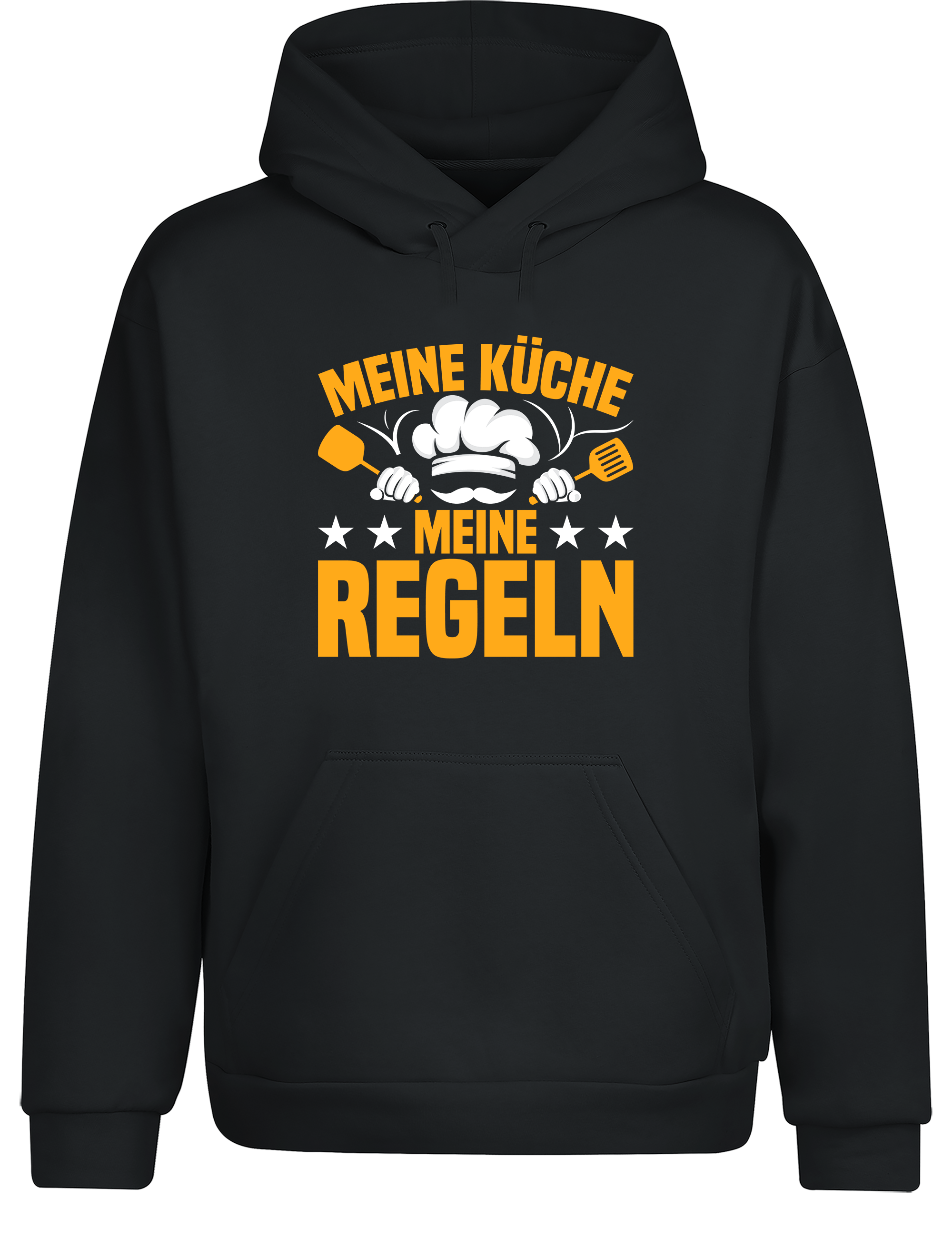 Unisex Hoodie „Meine Küche Meine Regeln“ | Lustiger Koch Hoodie für Küche & Alltag