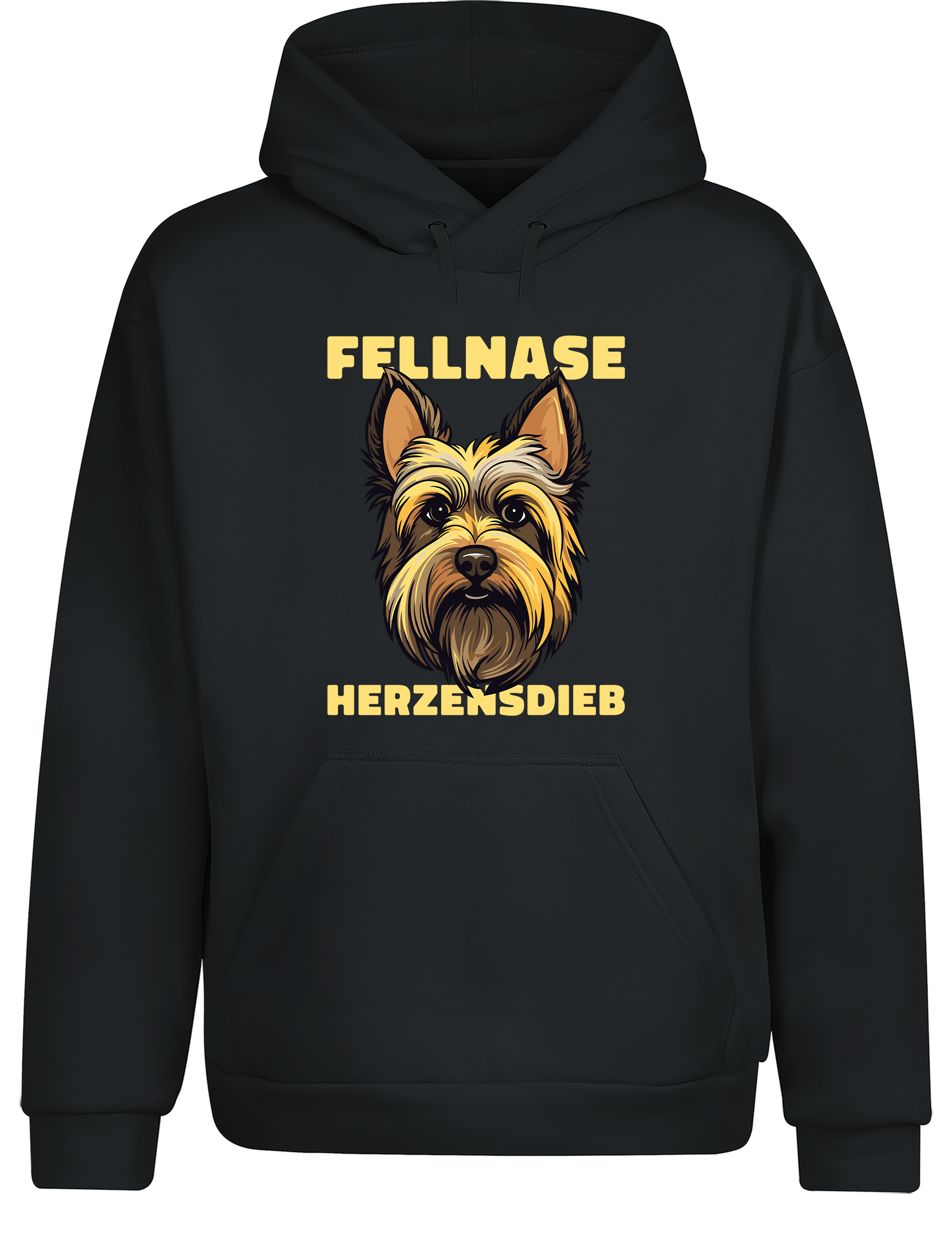 Unisex Hoodie Fellnase Herzensdieb | Niedlicher Hunde Hoodie für Hundeliebhaber