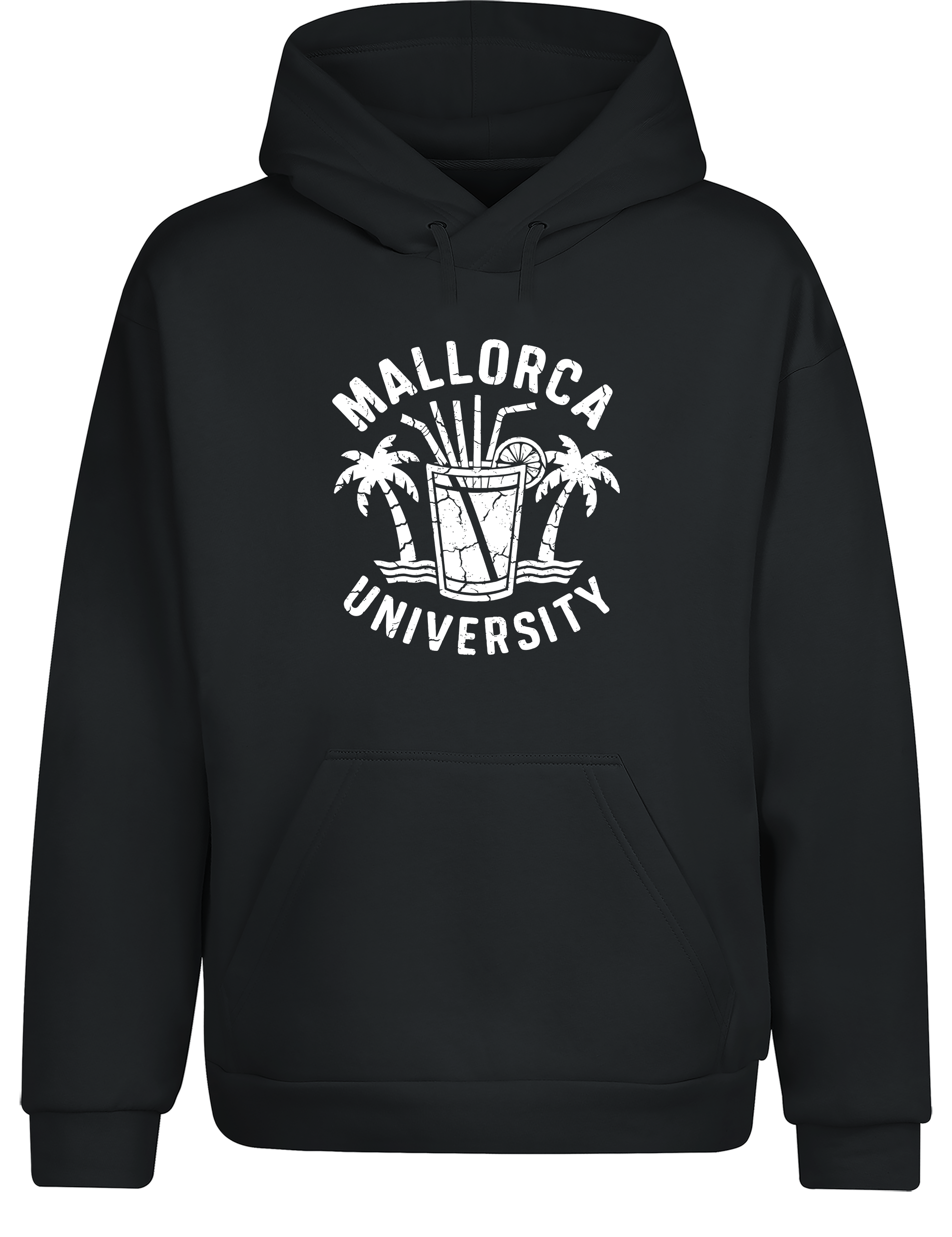 Hoodie „Mallorca University“ | Bequemer Party & Urlaubs Hoodie für Malle-Fans