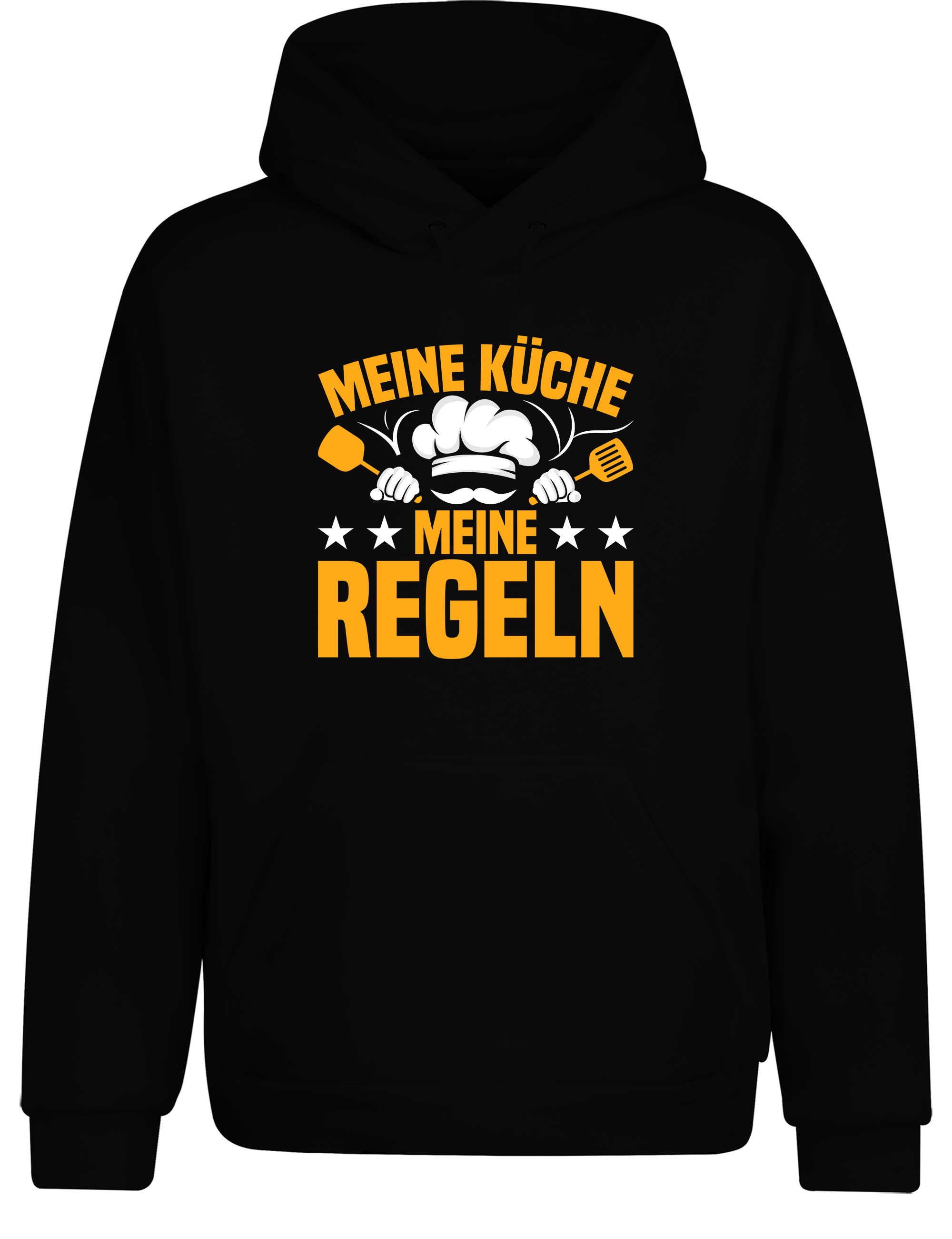 Unisex Hoodie „Meine Küche Meine Regeln“ | Lustiger Koch Hoodie für Küche & Alltag