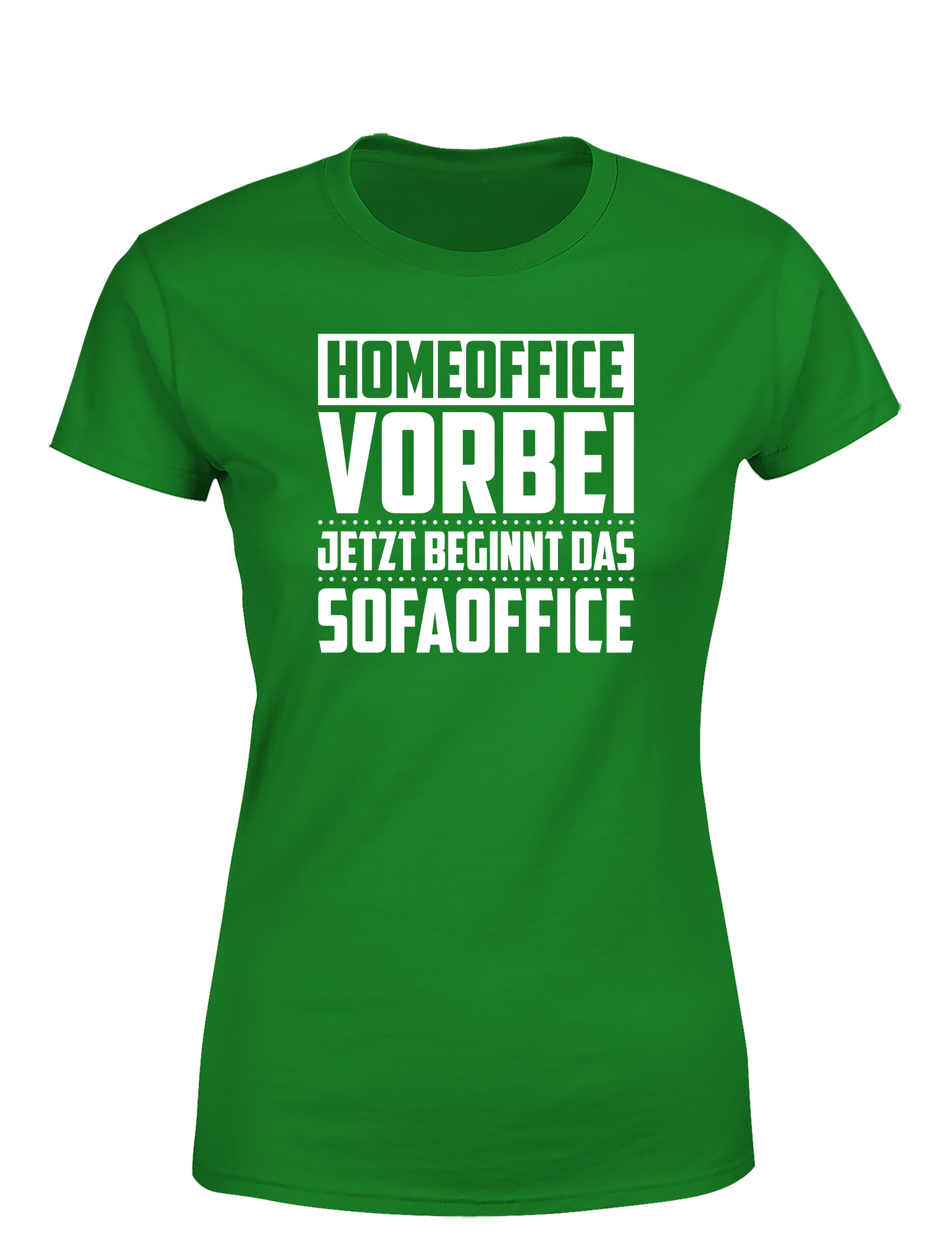 Homeoffice vorbei – Damen T-Shirt „Sofaoffice“ | Lustiges Shirt für Büroqueens, Couchliebhaberinnen & Feierabend-Fans