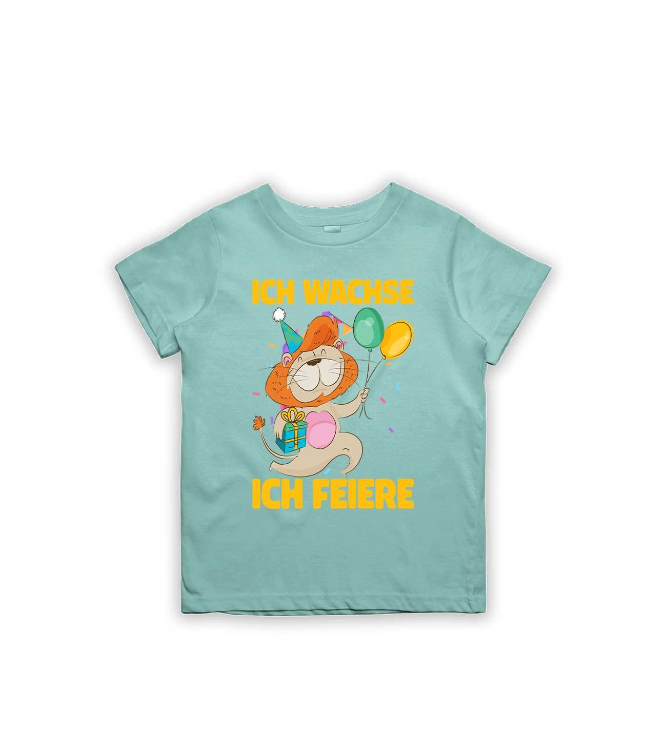 Ich wachse ich feiere Kinder T-Shirt – Lustiges Geburtstagsshirt für Kinder