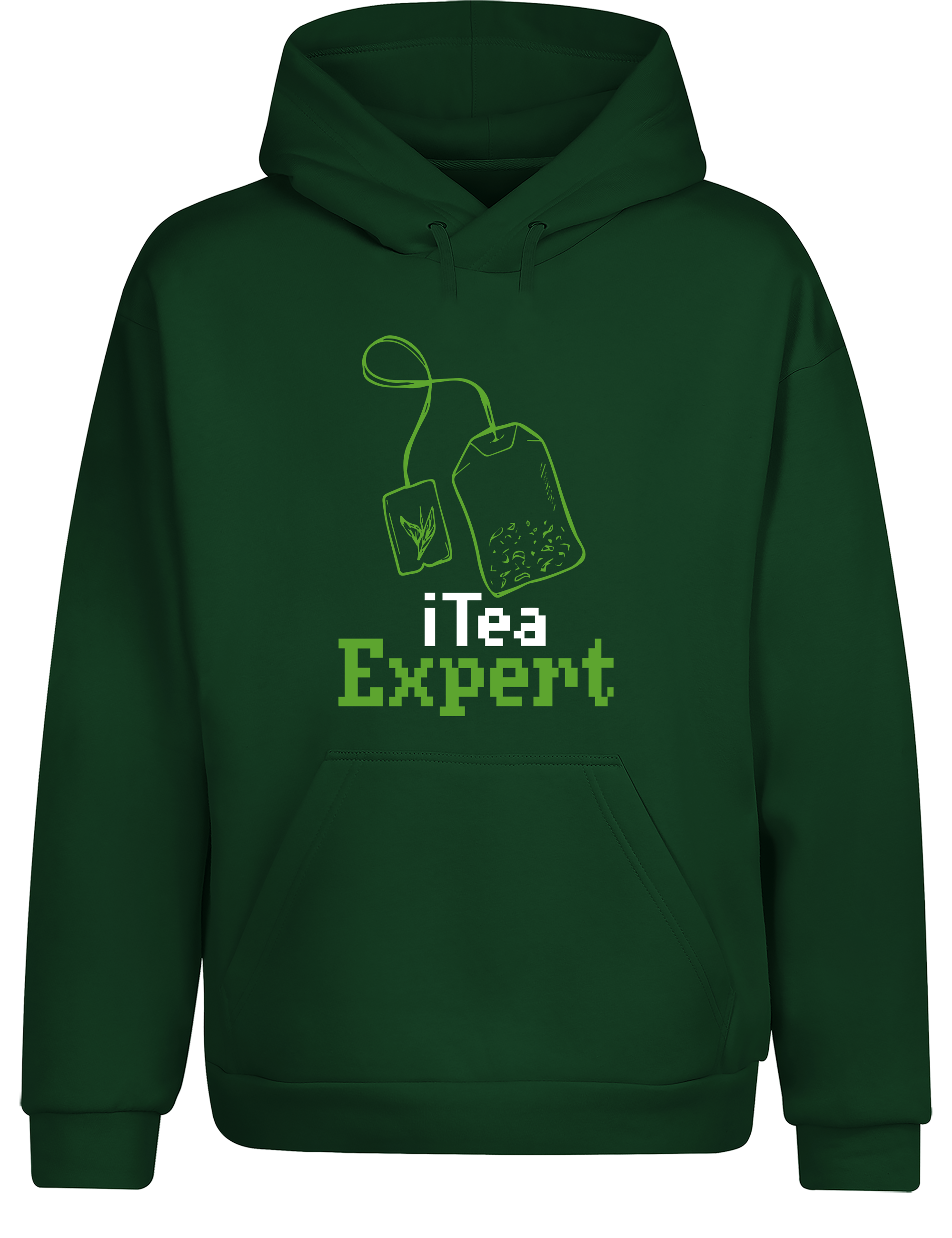 I Tea Expert – Hoodie im Retro Stil | Lustiger Kapuzenpullover für Teeliebhaber, Nerds & IT-Fans
