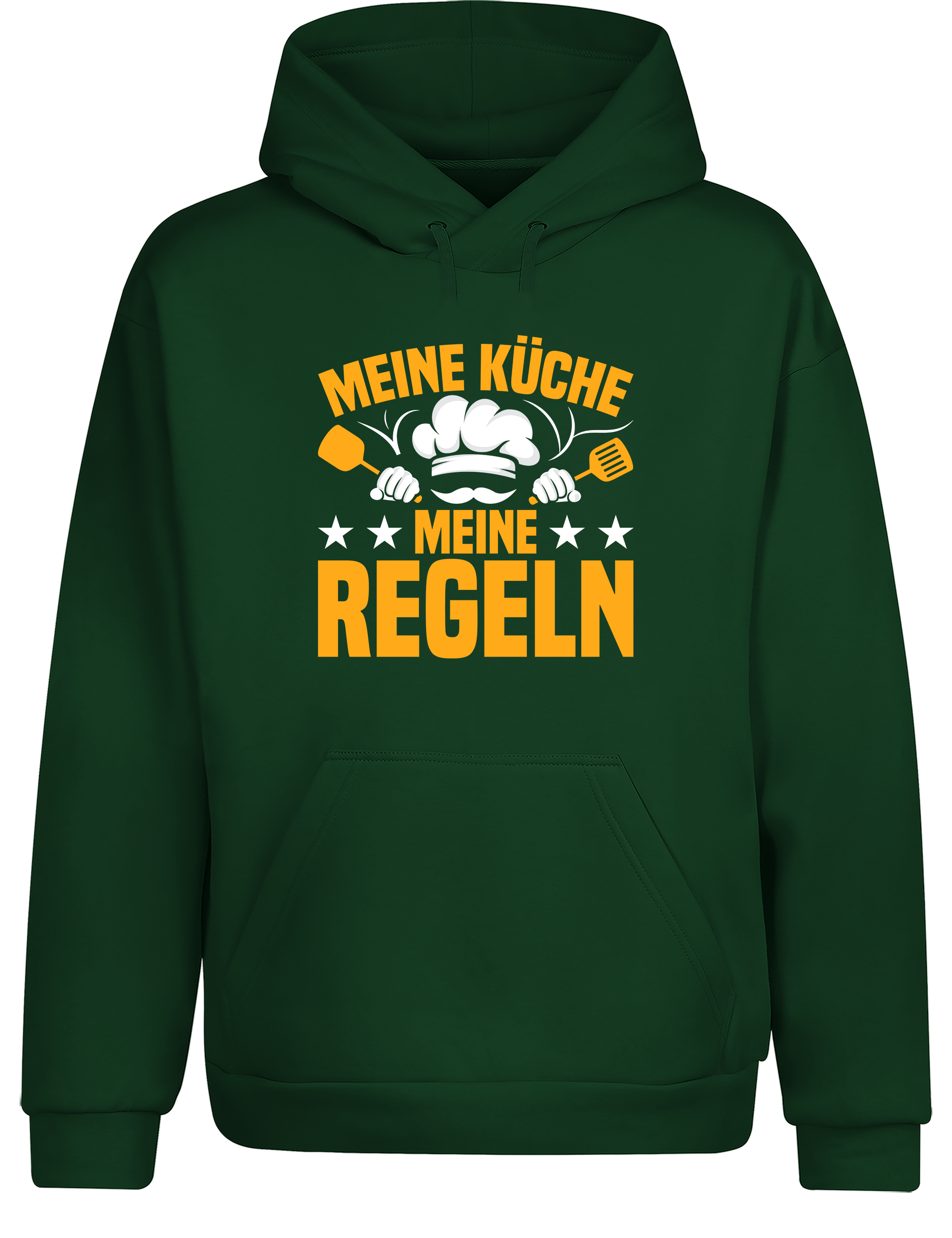 Unisex Hoodie „Meine Küche Meine Regeln“ | Lustiger Koch Hoodie für Küche & Alltag