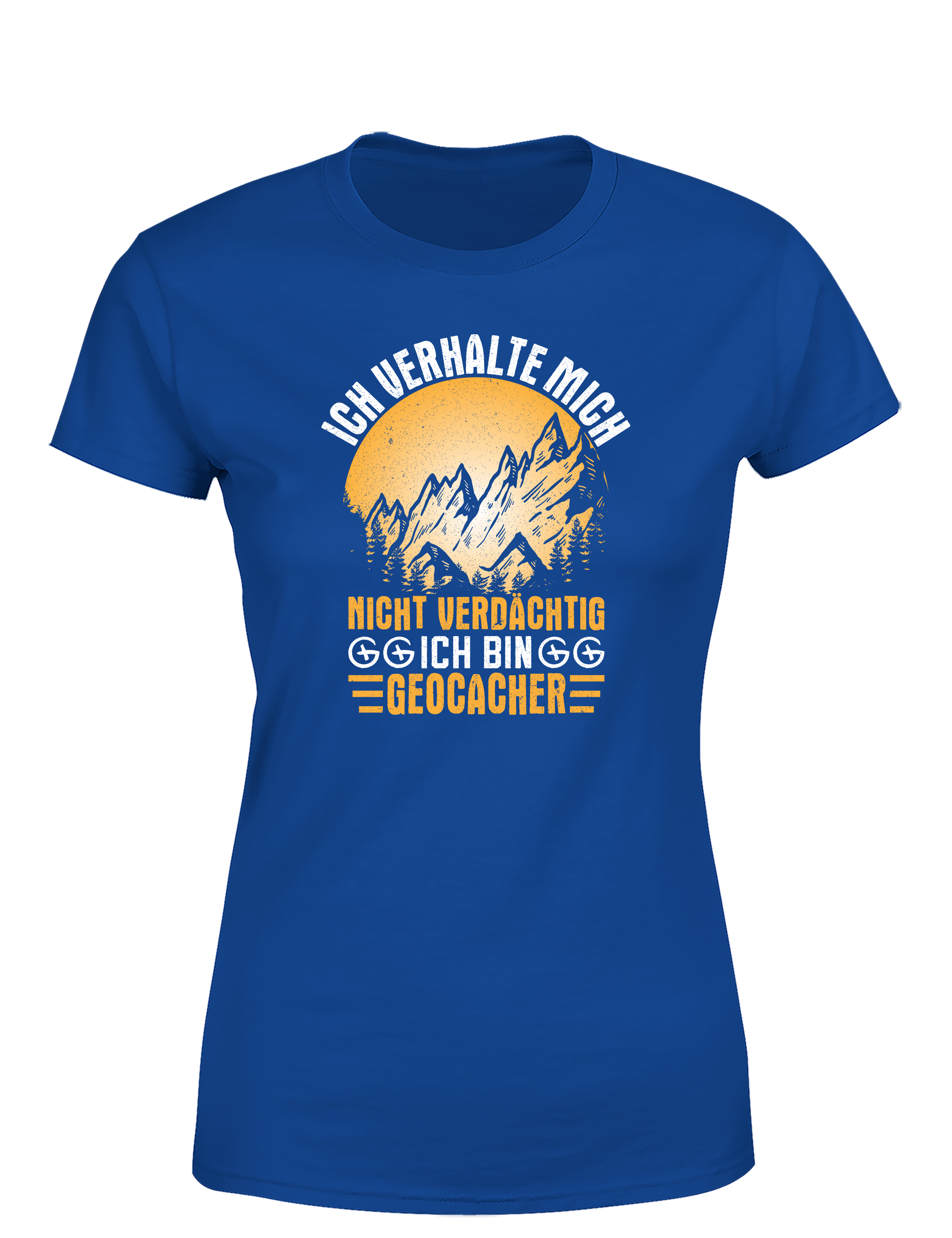 Ich verhalte mich nicht verdächtig – Ich bin Geocacher | Lustiges Damen T-Shirt für Schatzsucherinnen & Outdoor-Fans