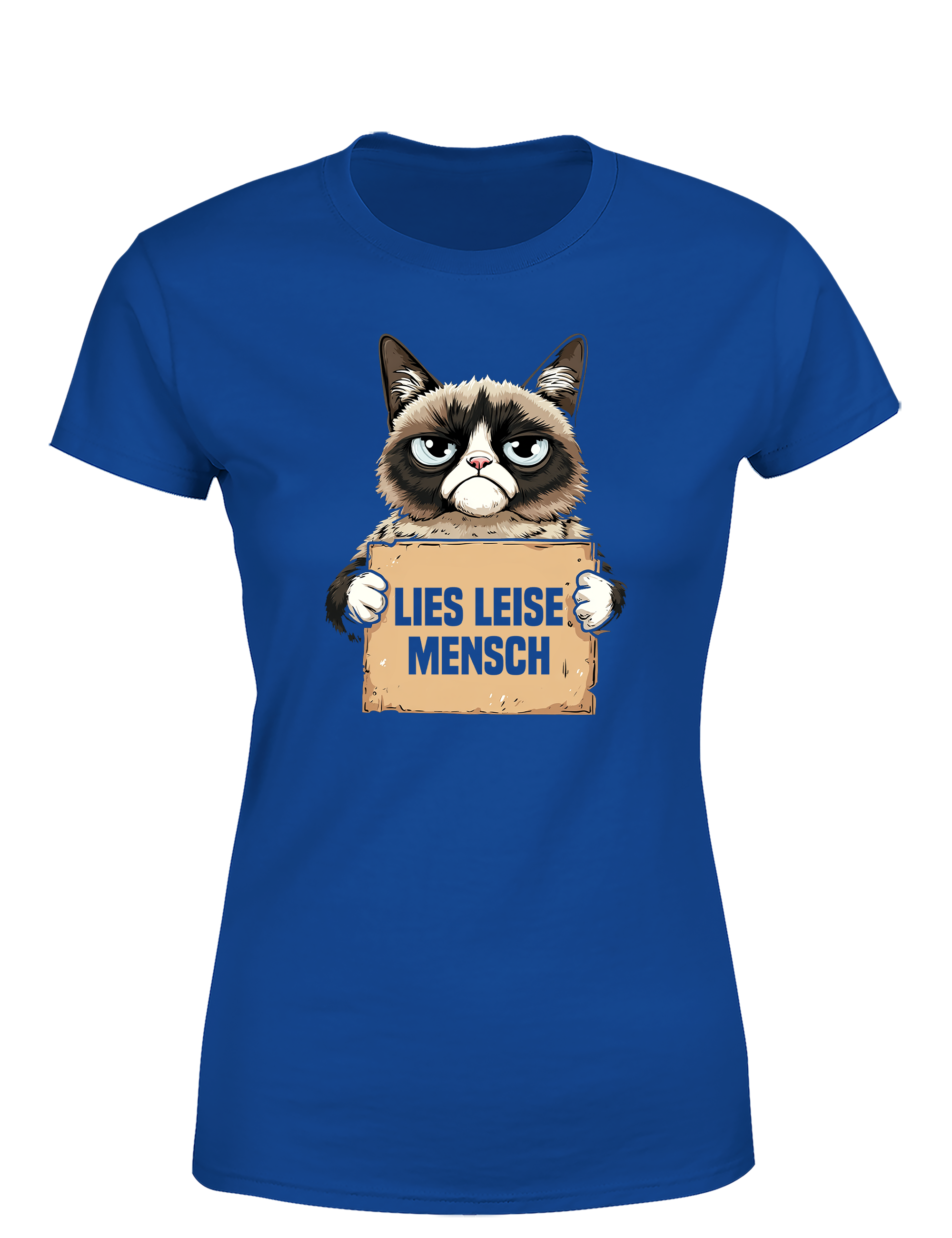 Lies leise Mensch – Damen T-Shirt im Retro Stil | Perfektes Damen Shirt für Leseratten, Bücherfreundinnen & Geschenkidee