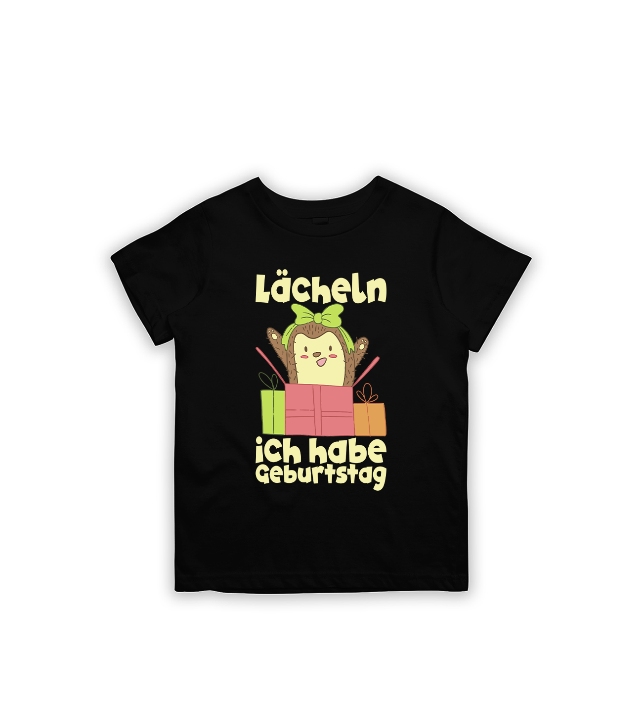 Lächeln ich habe Geburtstag Kinder T-Shirt – Lustiges Geburtstagsshirt für Kinder