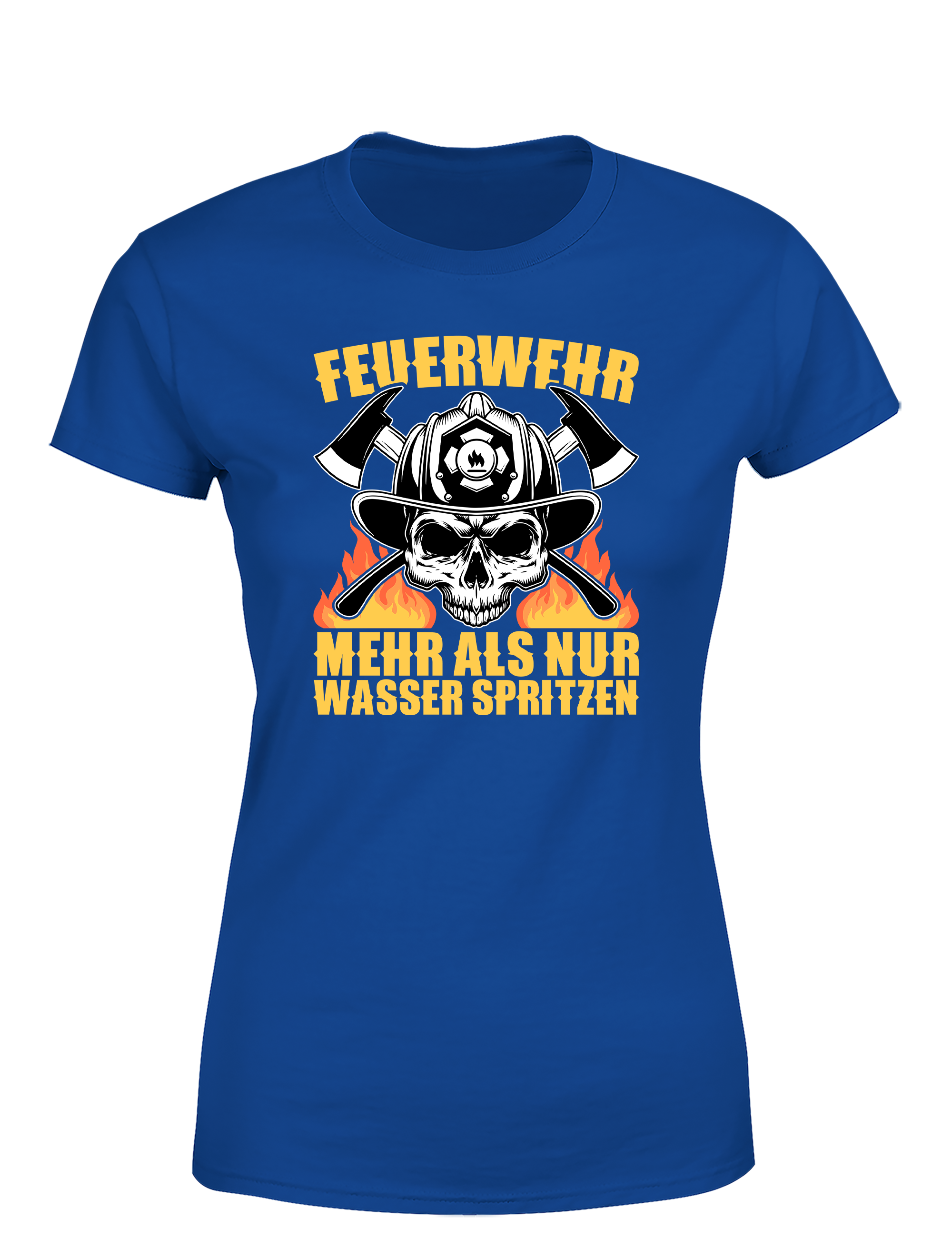 Damen T-Shirt Feuerwehr Mehr als nur Wasser spritzen | Cooles Feuerwehr Shirt