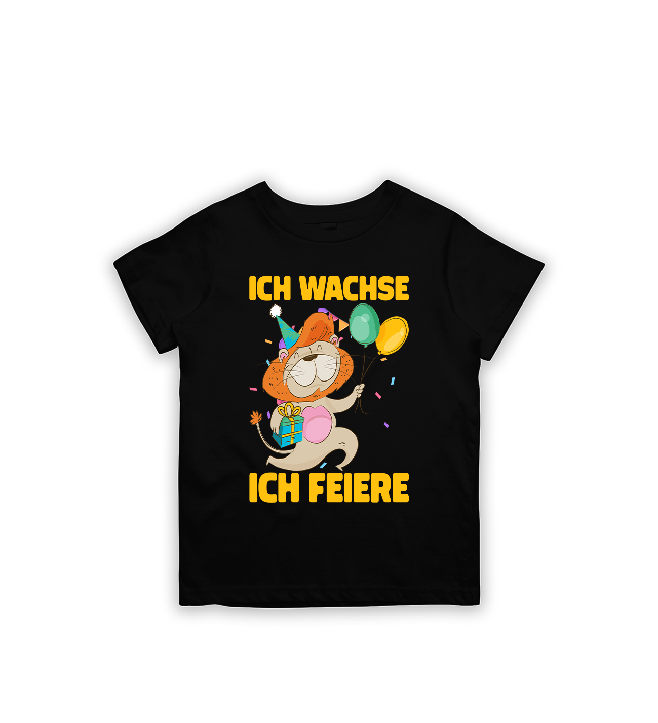 Ich wachse ich feiere Kinder T-Shirt – Lustiges Geburtstagsshirt für Kinder