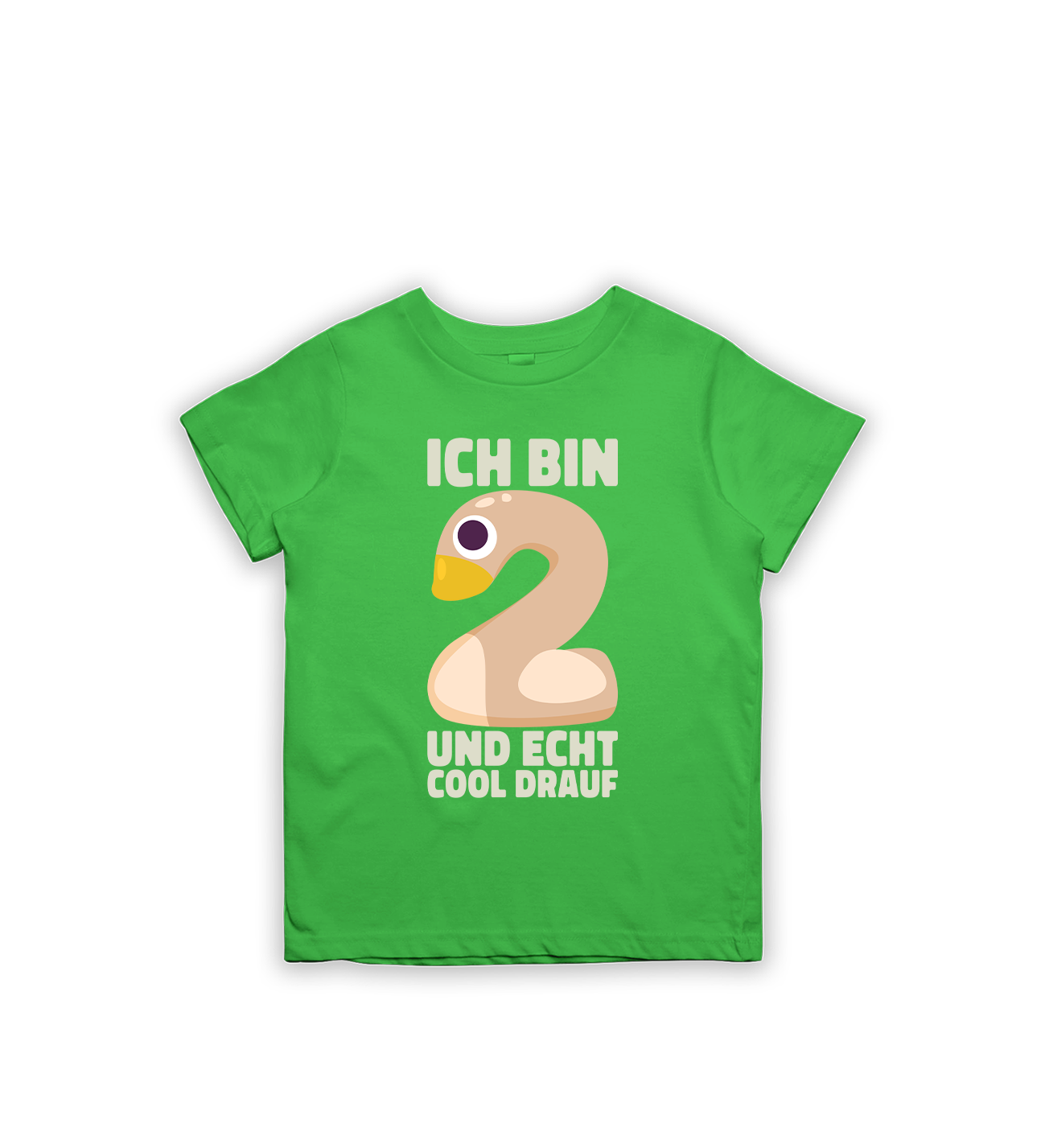 Ich bin 2 und echt cool drauf Kinder T-Shirt – Lustiges Geburtstagsshirt für Kinder