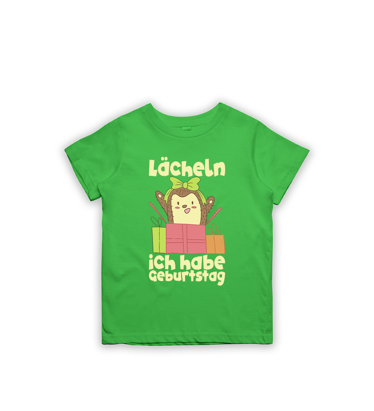 Lächeln ich habe Geburtstag Kinder T-Shirt – Lustiges Geburtstagsshirt für Kinder
