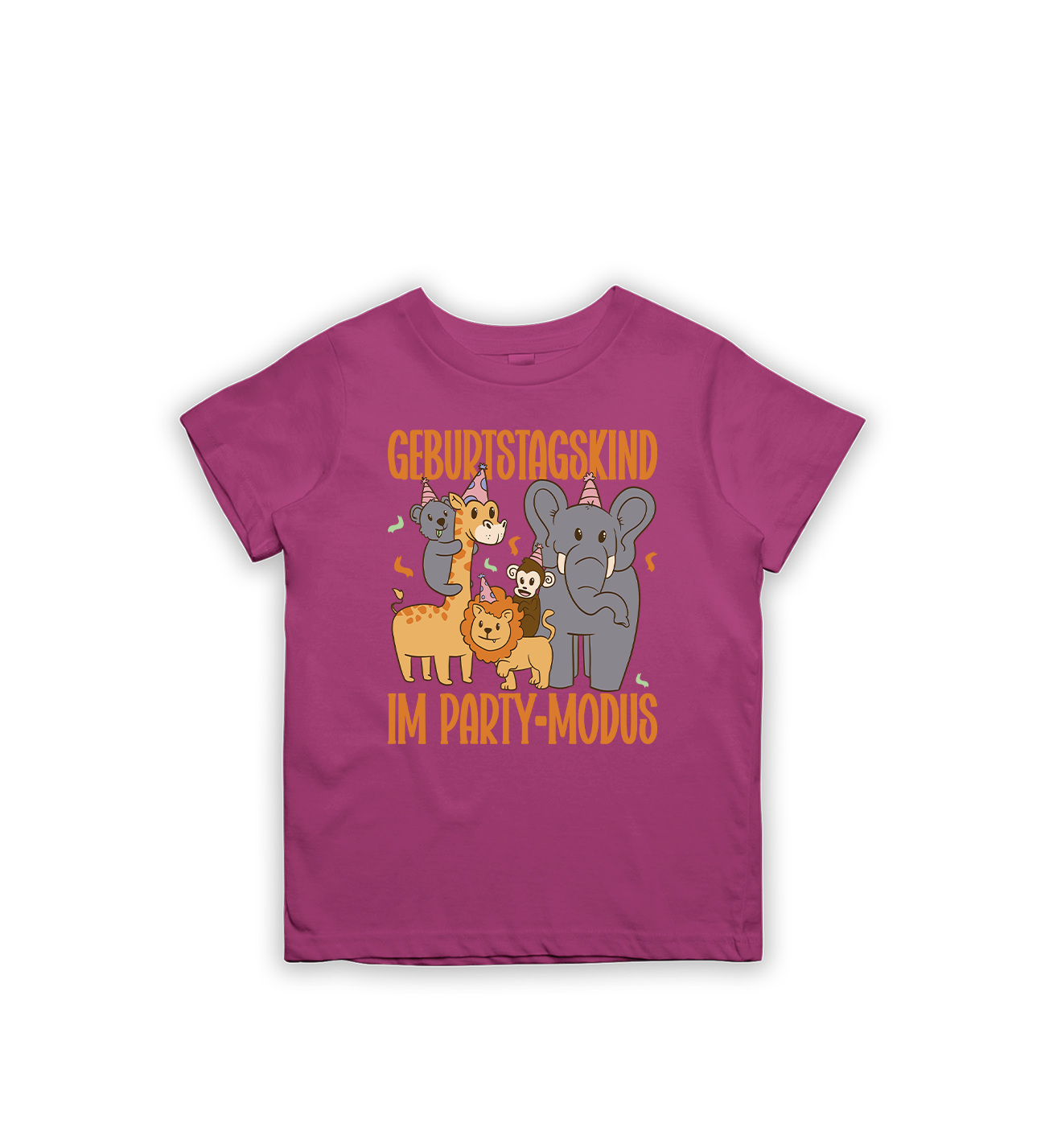 Geburtstagskind im Party-Modus Kinder T-Shirt