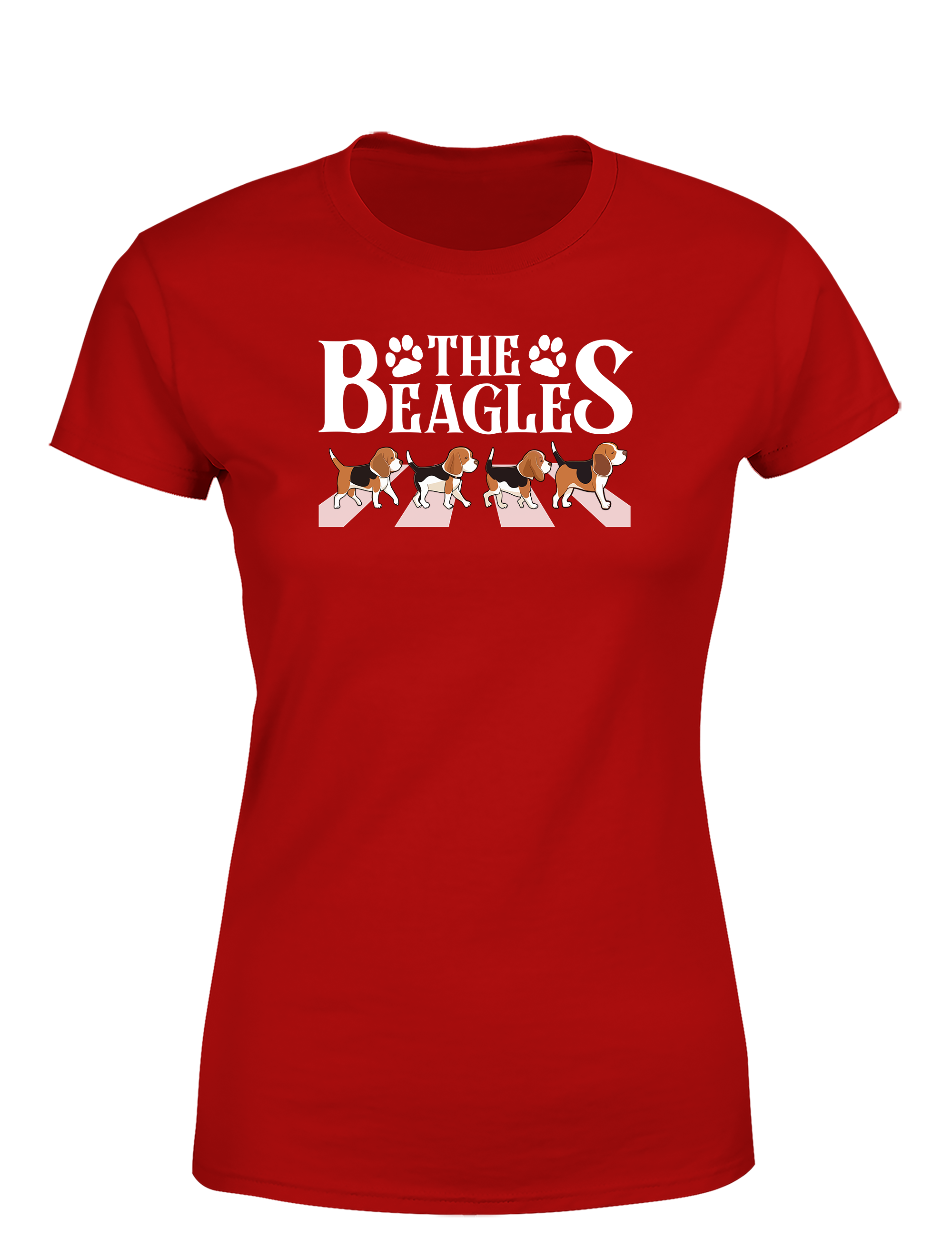 Damen T-Shirt „The Beagles“ | Niedliches Hunde-Motiv im Beatles-Style