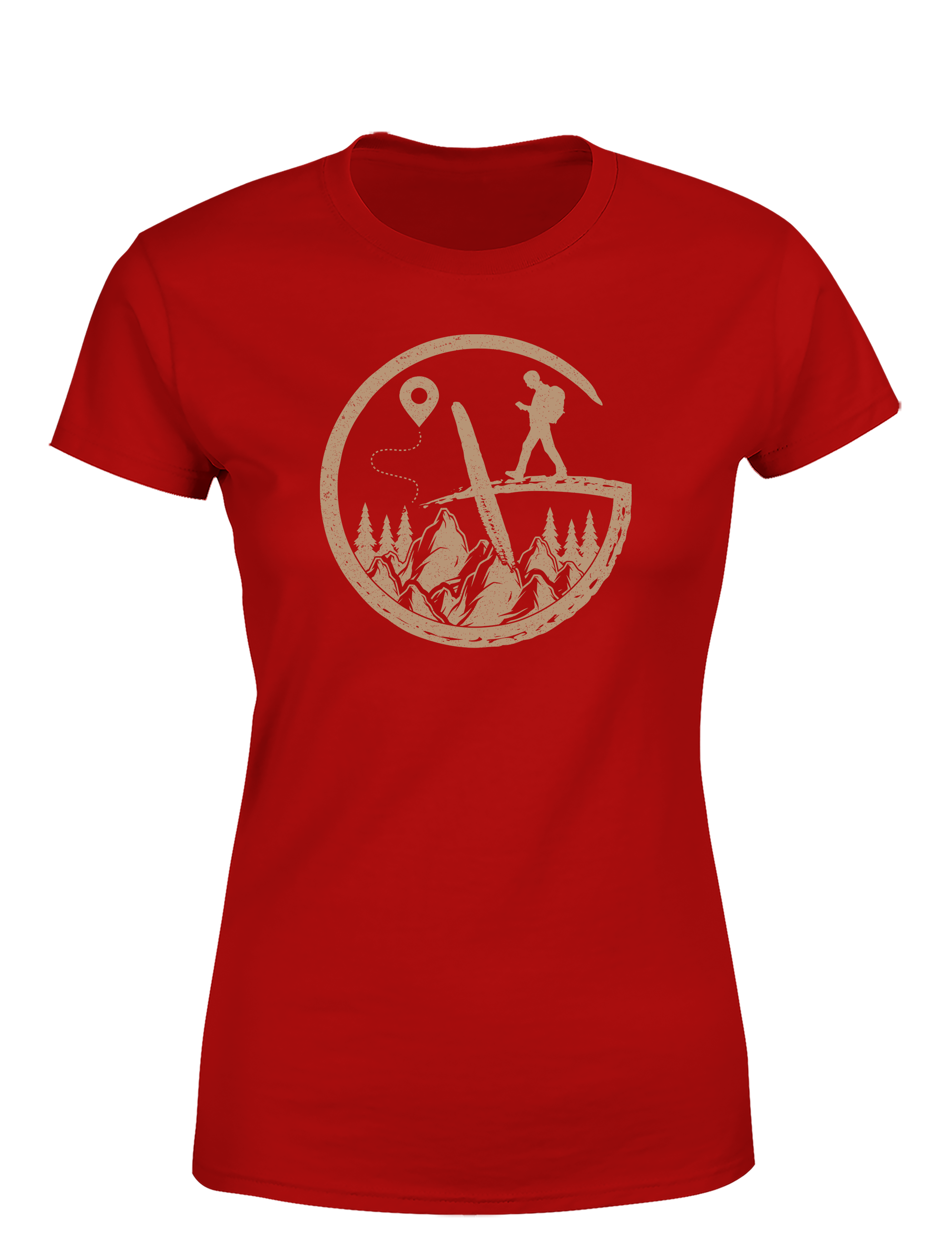 Geocaching Abenteuer – Damen T-Shirt | Stylisches Outdoor Shirt für Geocacherinnen, Wanderinnen & Naturfans