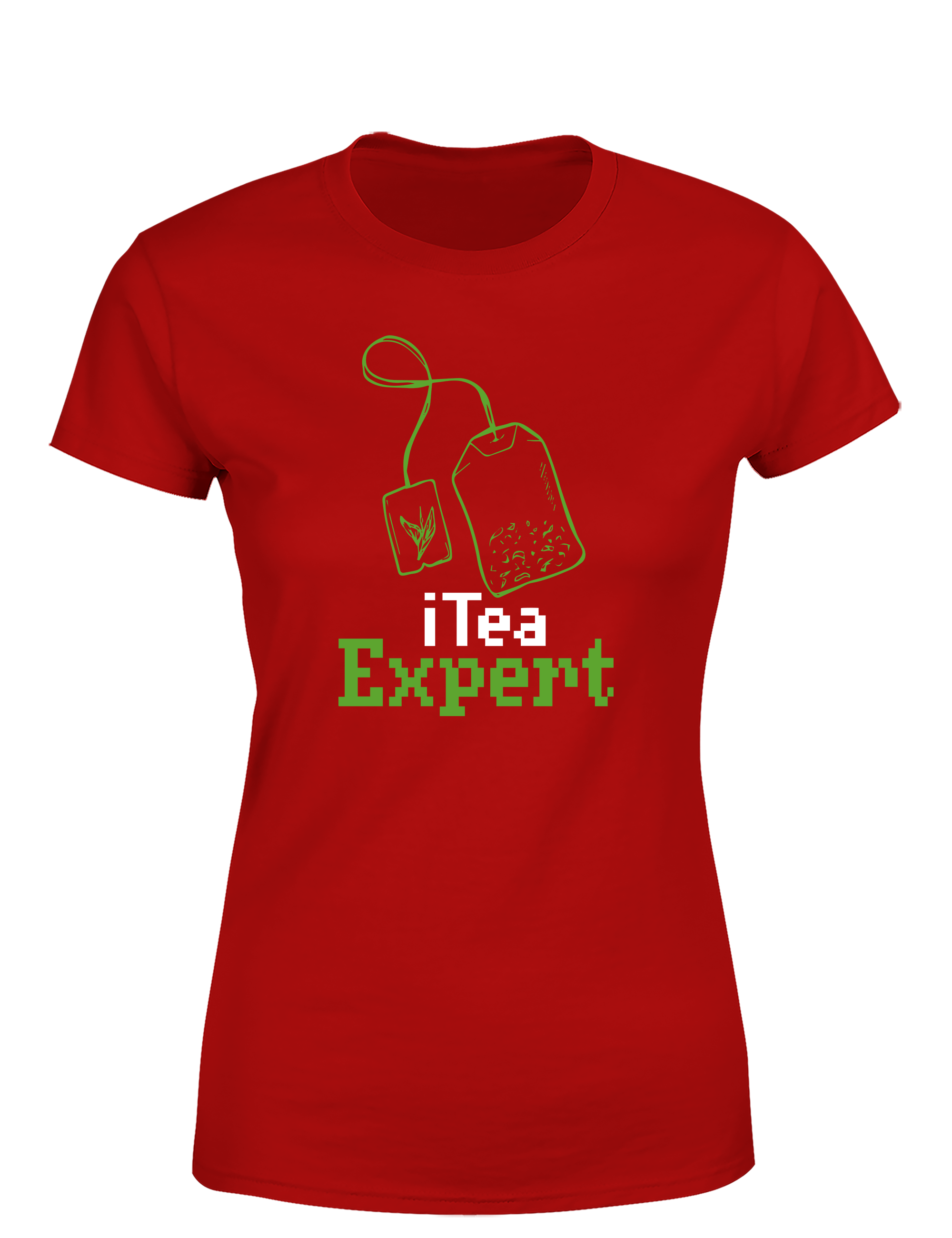 I Tea Expert – Damen T-Shirt im Retro Stil | Lustiges Nerd Shirt für Teeliebhaberinnen, Coderinnen & IT-Fans