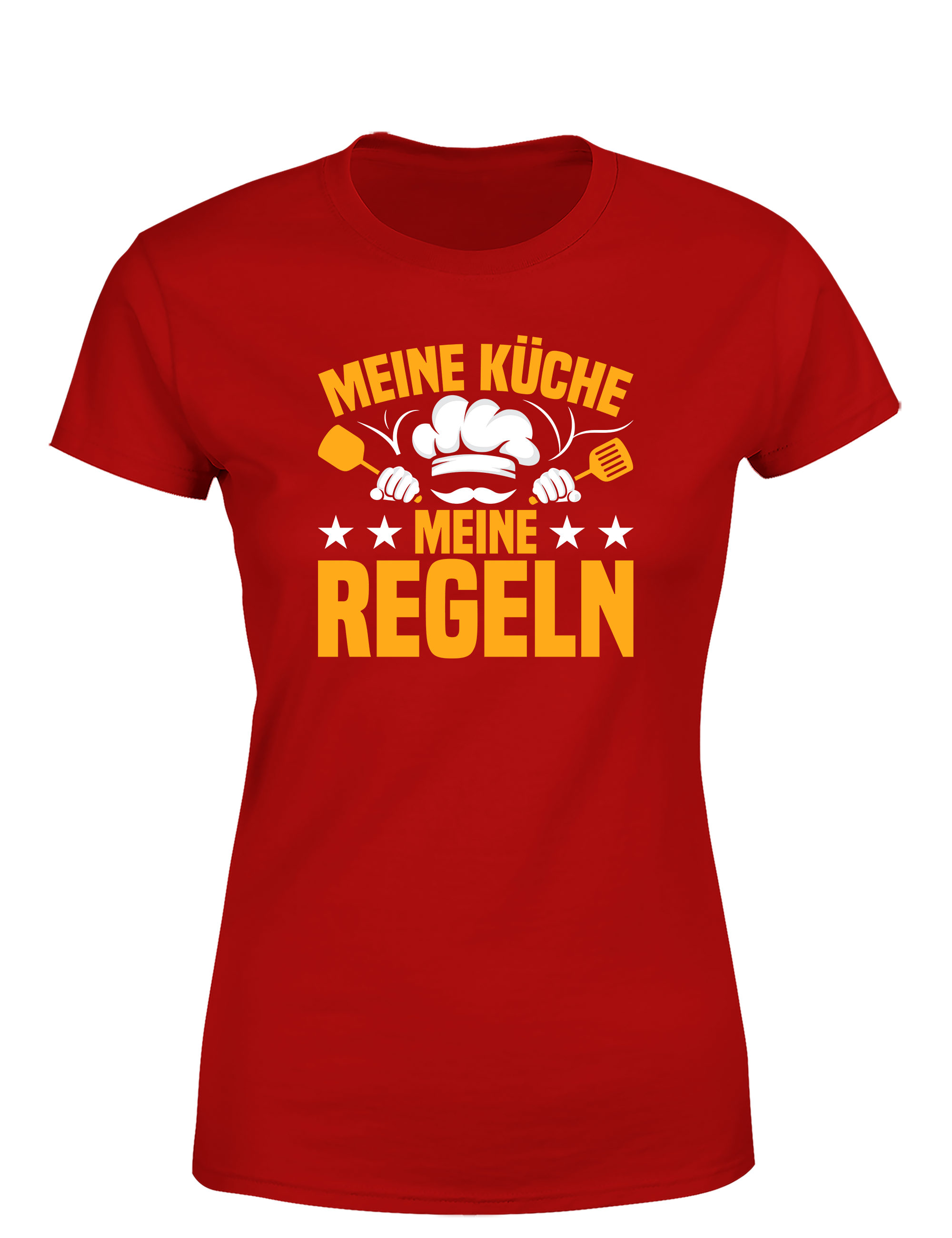 Damen T-Shirt „Meine Küche Meine Regeln“ | Cooles Koch Shirt für Frauen mit Küchenpower
