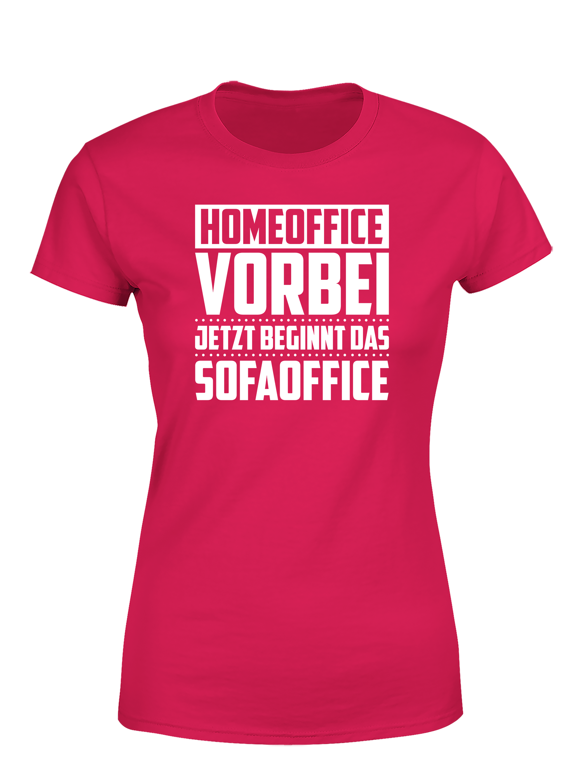 Homeoffice vorbei – Damen T-Shirt „Sofaoffice“ | Lustiges Shirt für Büroqueens, Couchliebhaberinnen & Feierabend-Fans