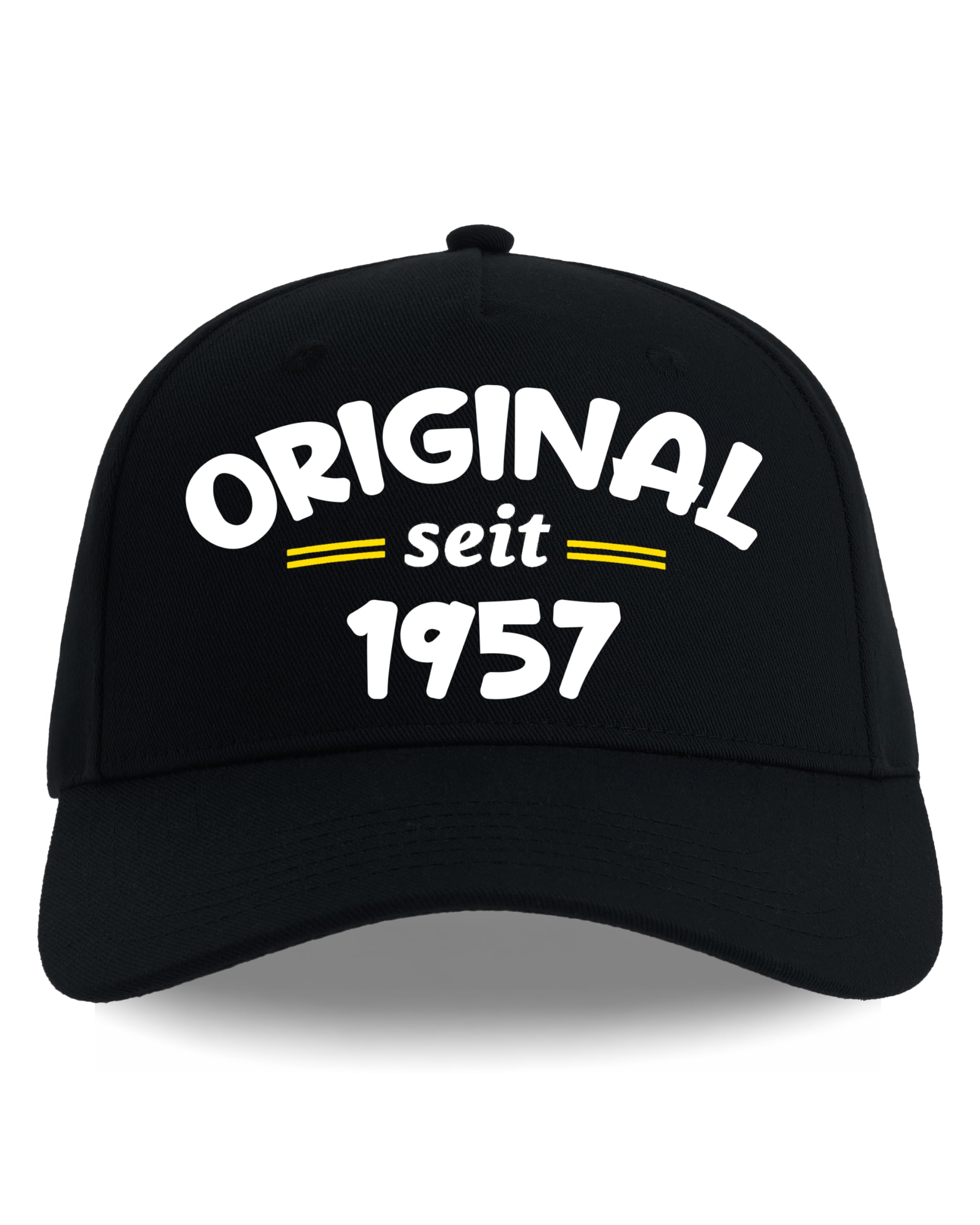 Cap runder Geburtstag 30. 40. 50. 60. 70. 80. geboren Limitierte Edition Herren Damen Frauen verstellbar 53-61 cm recycelter Polyester Original seit Jahrgang