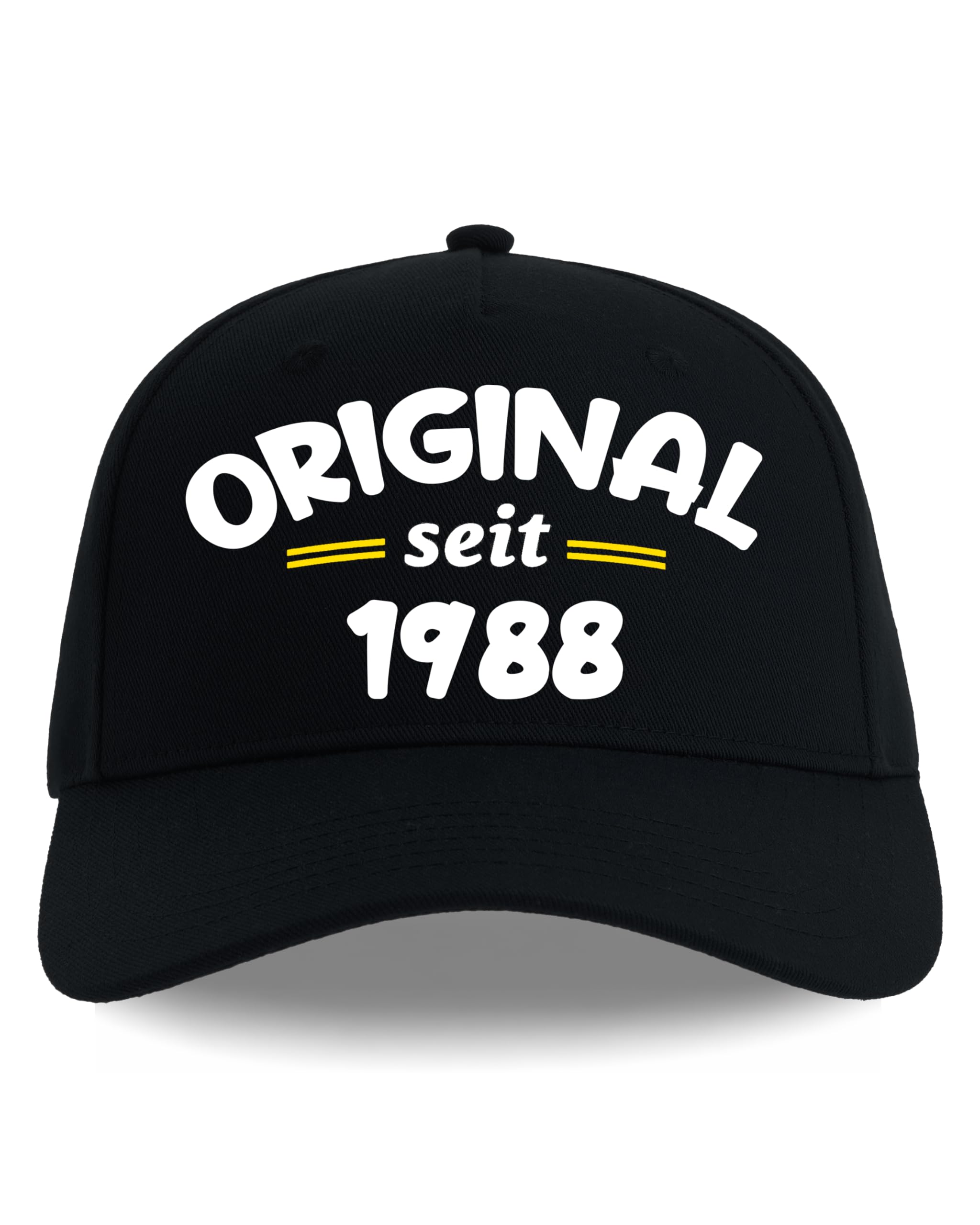 Cap runder Geburtstag 30. 40. 50. 60. 70. 80. geboren Limitierte Edition Herren Damen Frauen verstellbar 53-61 cm recycelter Polyester Original seit Jahrgang