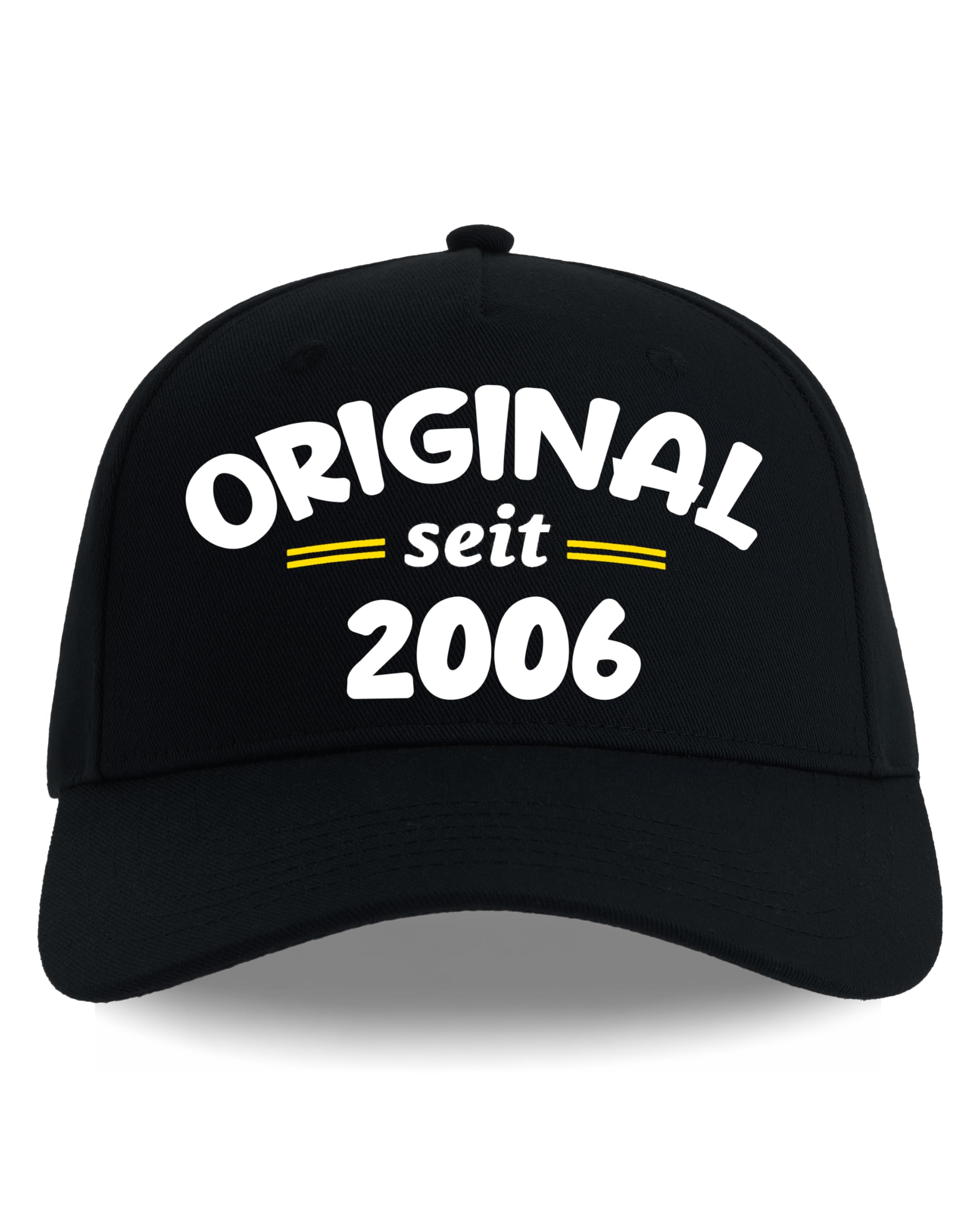 Cap runder Geburtstag 30. 40. 50. 60. 70. 80. geboren Limitierte Edition Herren Damen Frauen verstellbar 53-61 cm recycelter Polyester Original seit Jahrgang