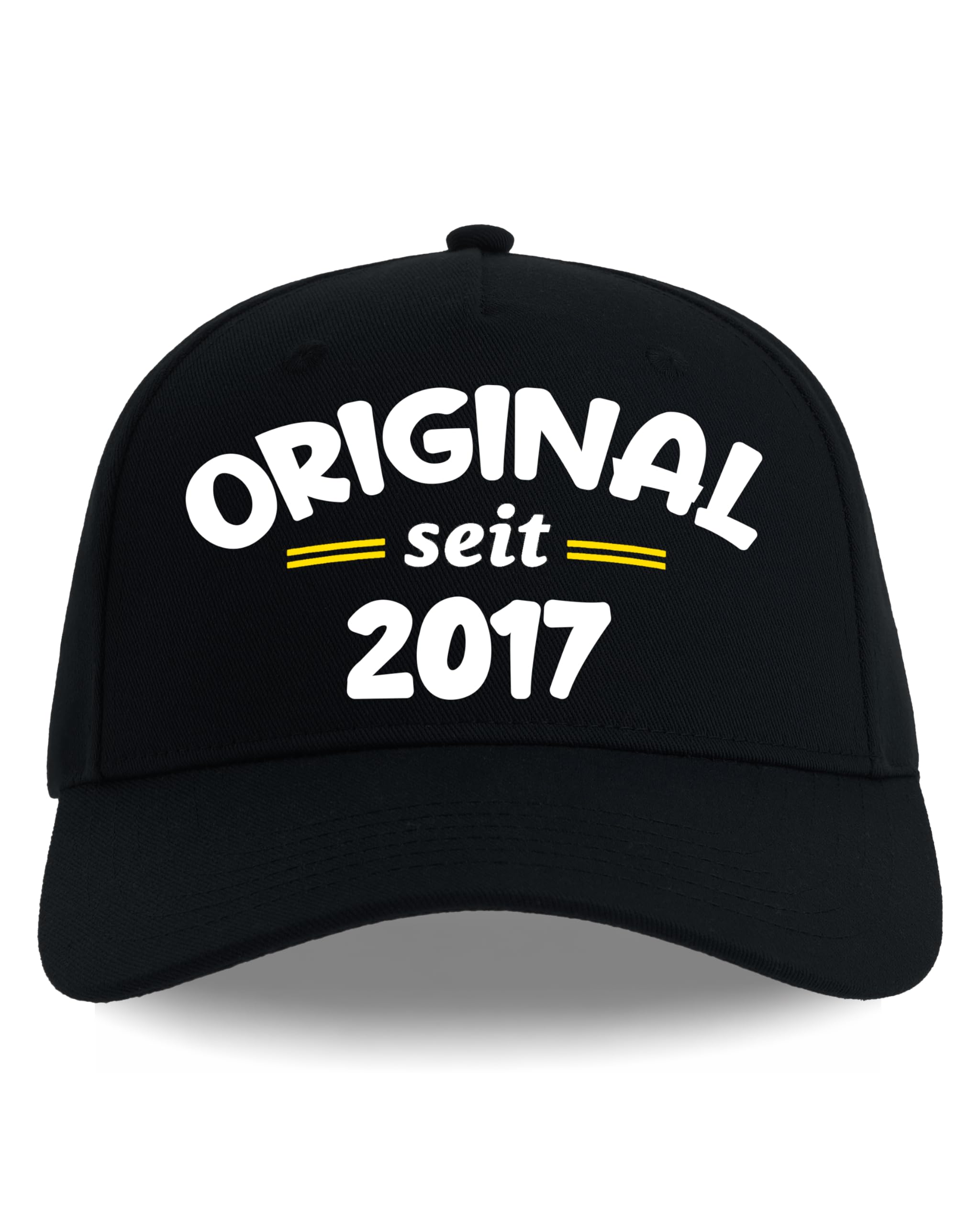 Cap runder Geburtstag 30. 40. 50. 60. 70. 80. geboren Limitierte Edition Herren Damen Frauen verstellbar 53-61 cm recycelter Polyester Original seit Jahrgang