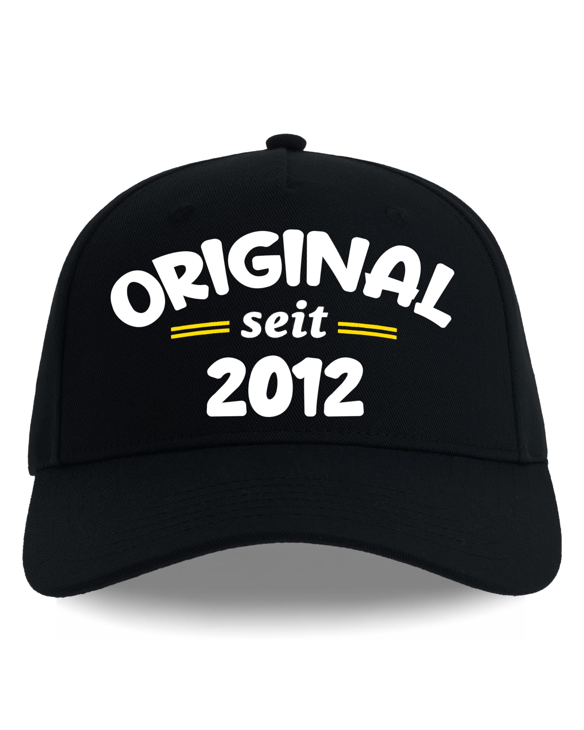 Cap runder Geburtstag 30. 40. 50. 60. 70. 80. geboren Limitierte Edition Herren Damen Frauen verstellbar 53-61 cm recycelter Polyester Original seit Jahrgang