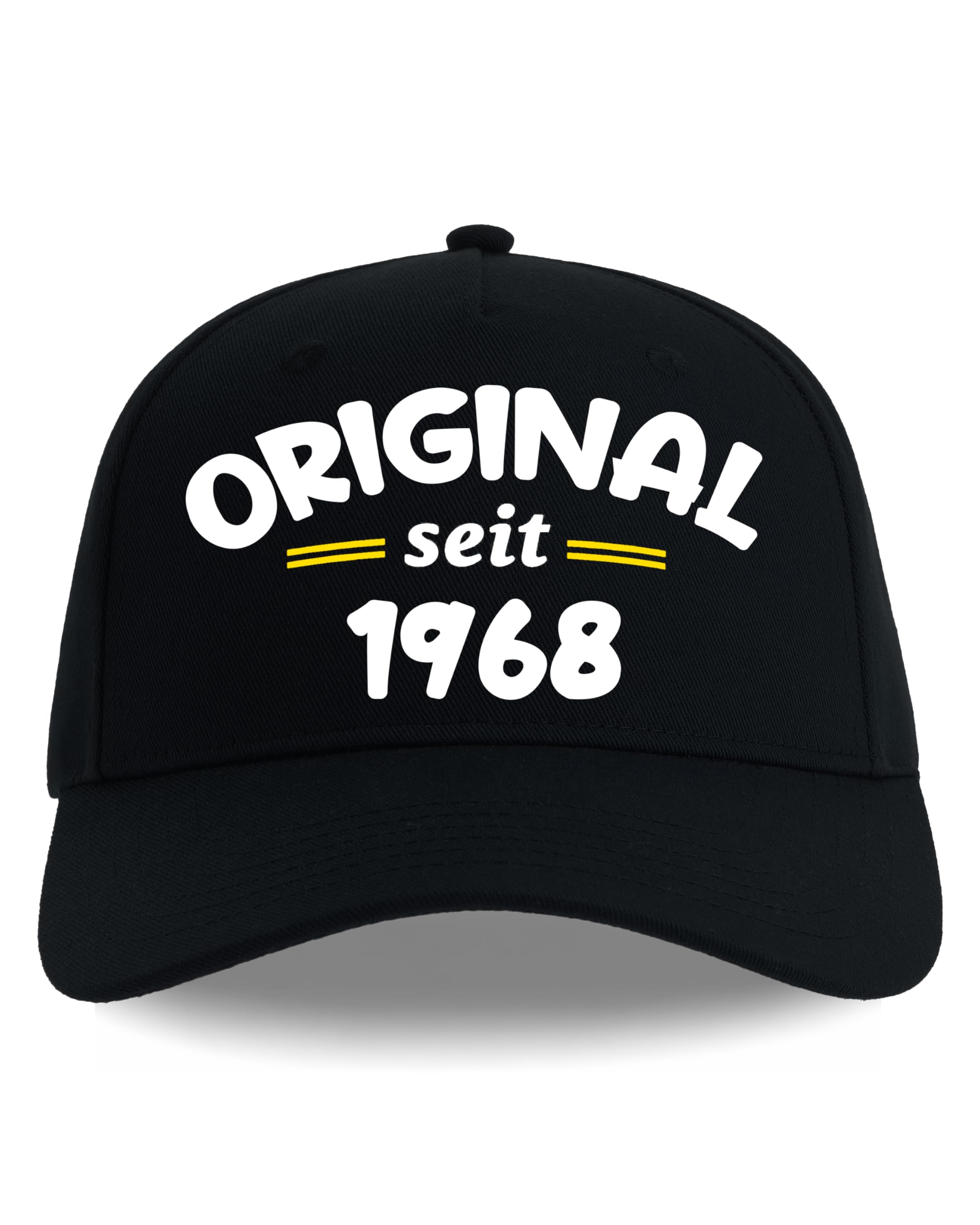 Cap runder Geburtstag 30. 40. 50. 60. 70. 80. geboren Limitierte Edition Herren Damen Frauen verstellbar 53-61 cm recycelter Polyester Original seit Jahrgang