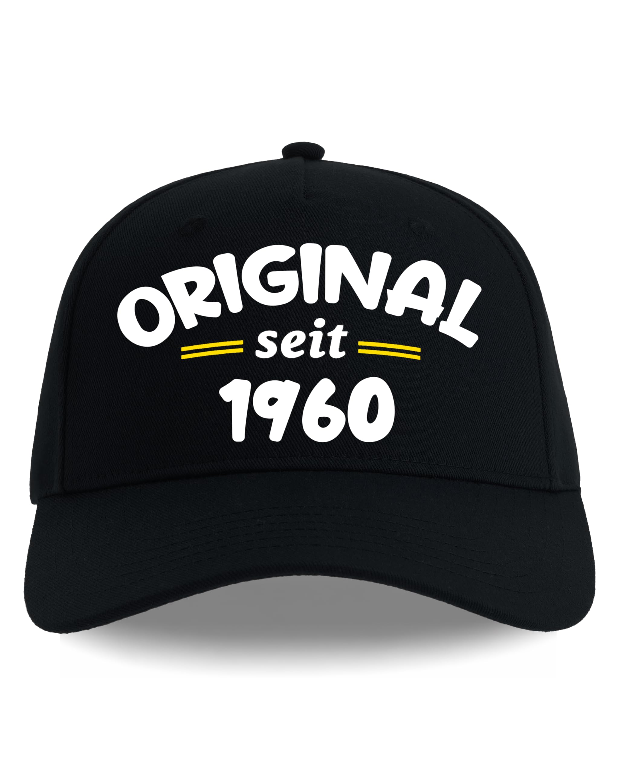 Cap runder Geburtstag 30. 40. 50. 60. 70. 80. geboren Limitierte Edition Herren Damen Frauen verstellbar 53-61 cm recycelter Polyester Original seit Jahrgang
