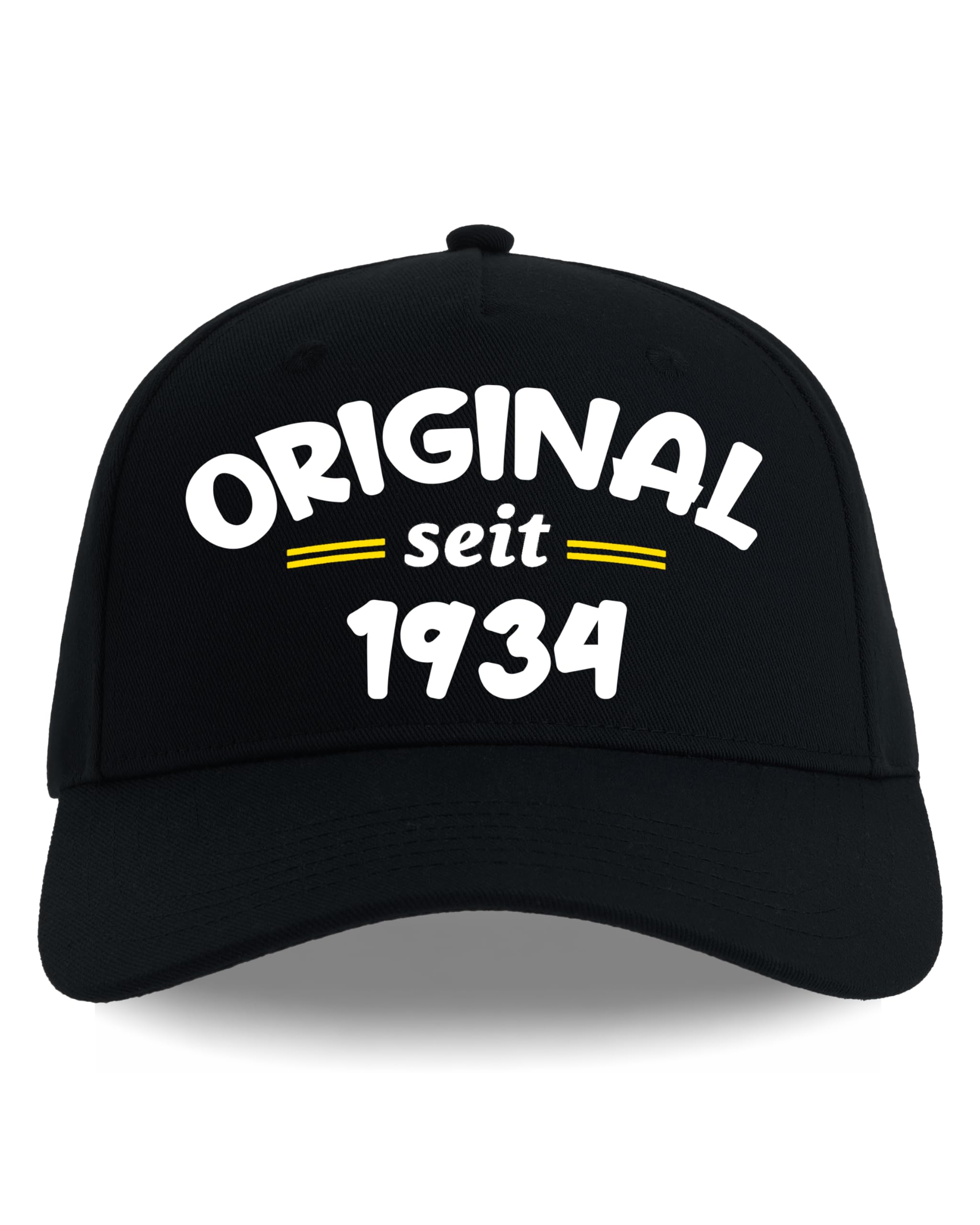 Cap runder Geburtstag 30. 40. 50. 60. 70. 80. geboren Limitierte Edition Herren Damen Frauen verstellbar 53-61 cm recycelter Polyester Original seit Jahrgang