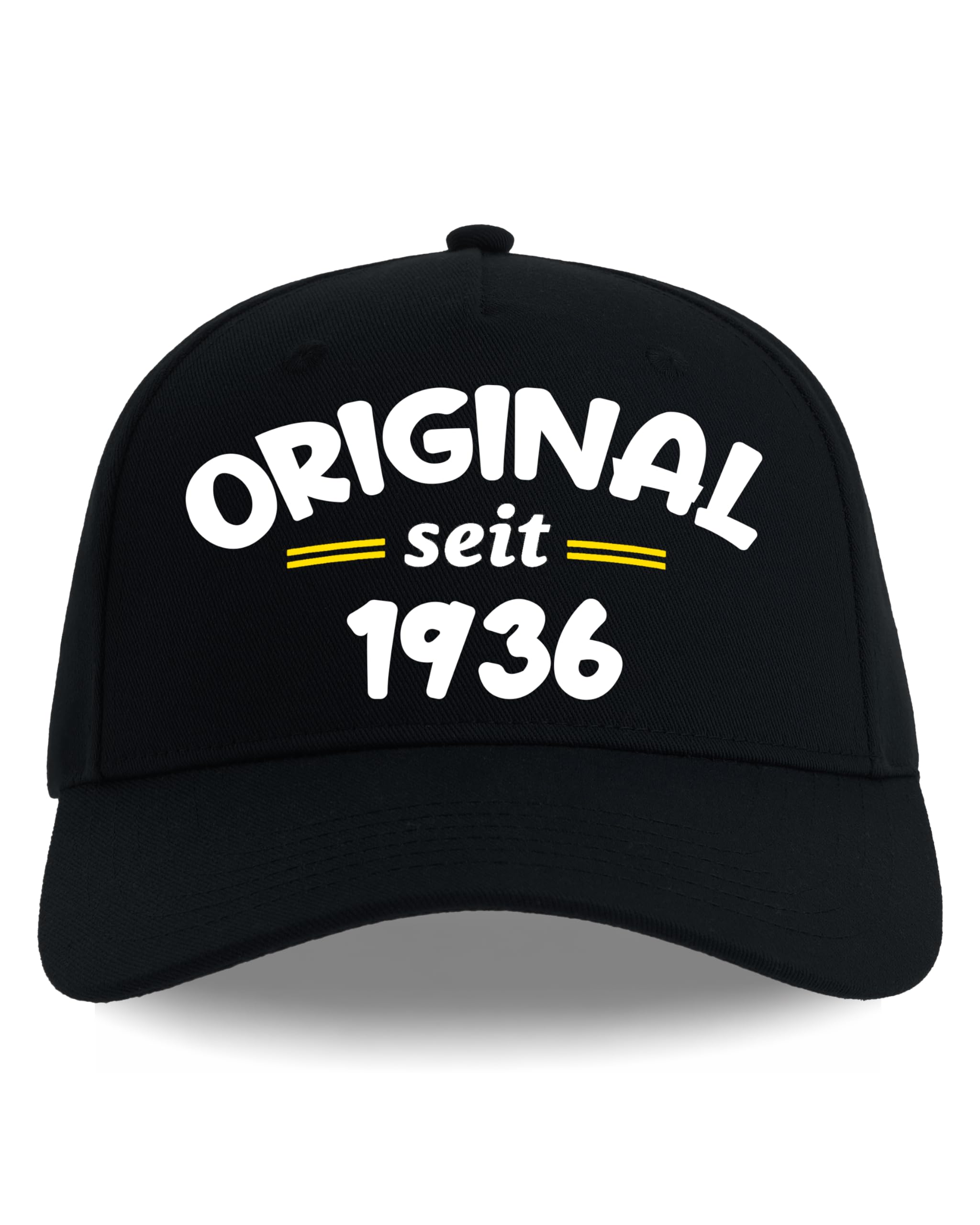 Cap runder Geburtstag 30. 40. 50. 60. 70. 80. geboren Limitierte Edition Herren Damen Frauen verstellbar 53-61 cm recycelter Polyester Original seit Jahrgang