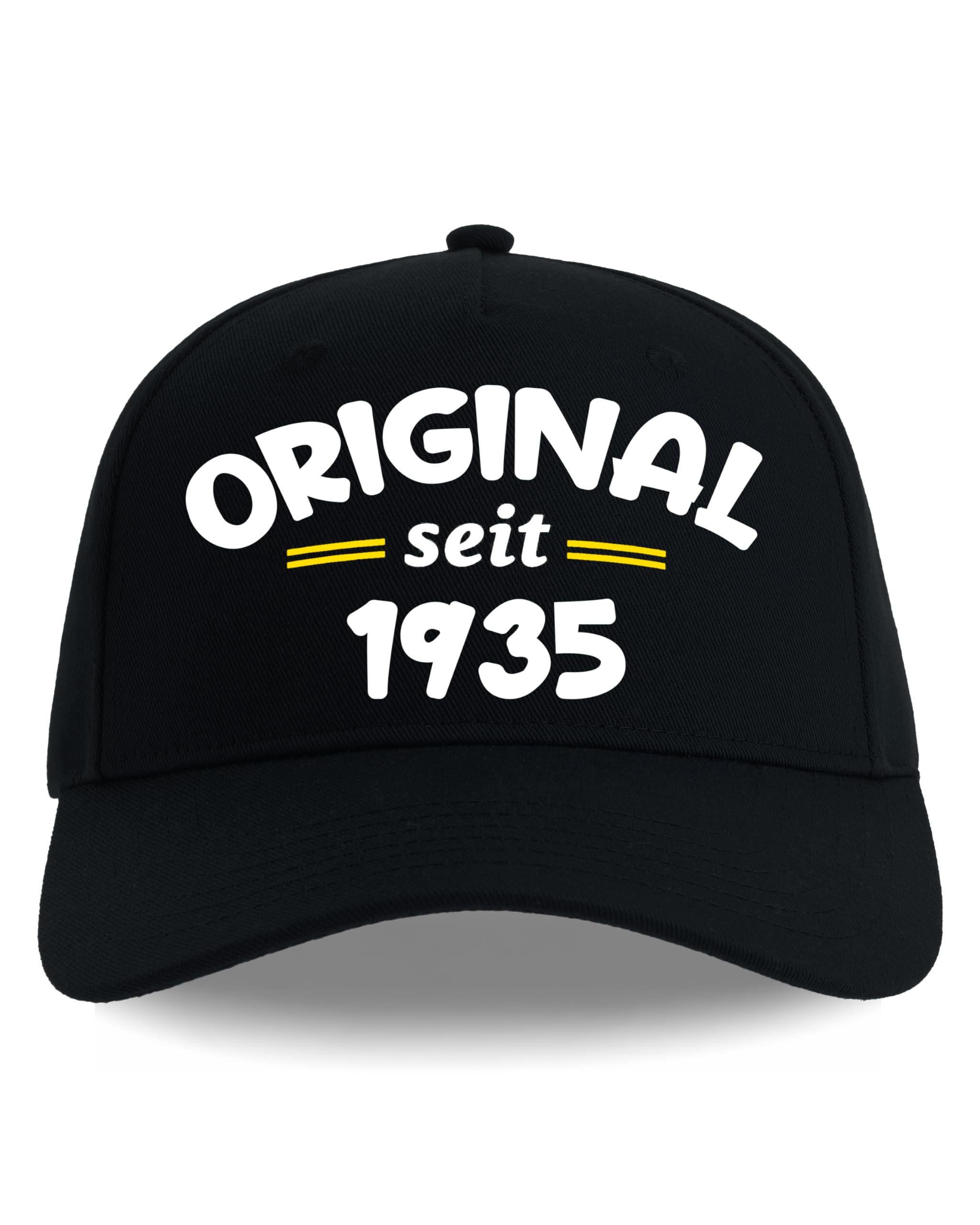 Cap runder Geburtstag 30. 40. 50. 60. 70. 80. geboren Limitierte Edition Herren Damen Frauen verstellbar 53-61 cm recycelter Polyester Original seit Jahrgang