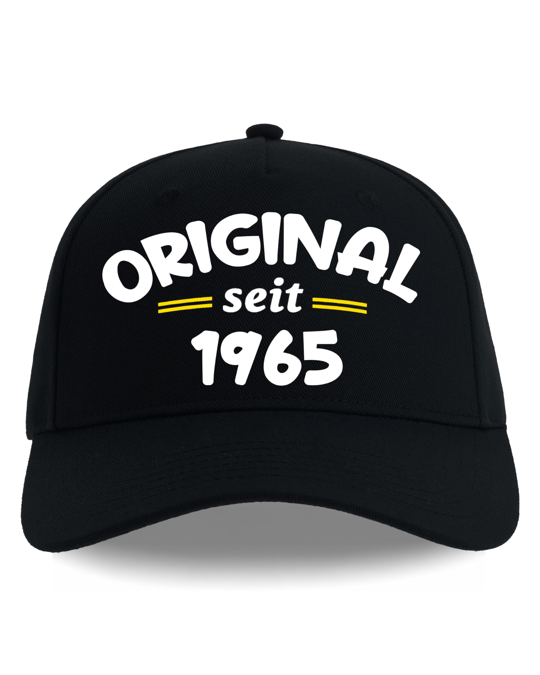 Cap runder Geburtstag 30. 40. 50. 60. 70. 80. geboren Limitierte Edition Herren Damen Frauen verstellbar 53-61 cm recycelter Polyester Original seit Jahrgang
