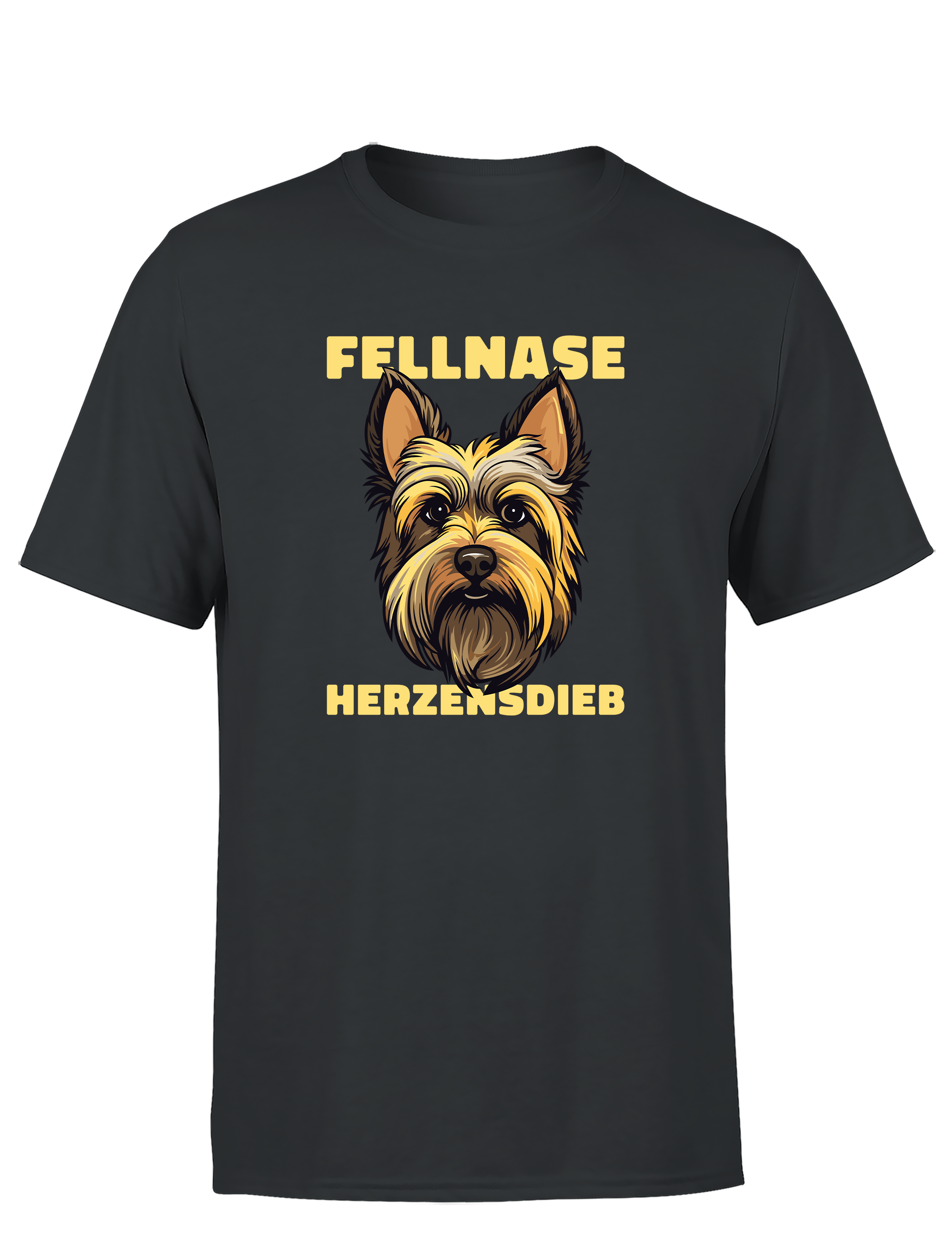 Herren T-Shirt „Fellnase Herzensdieb“ | Lustiges Hunde Shirt für Hundeliebhaber (Copie)