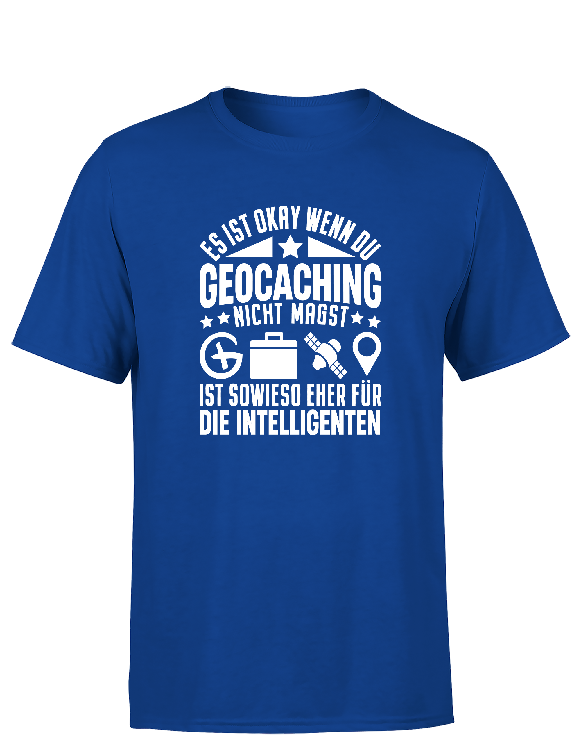 Es ist okay, wenn du Geocaching nicht magst – Herren T-Shirt im Retro Stil | Lustiges Shirt für Geocacher, Schatzsucher & Outdoor-Fans