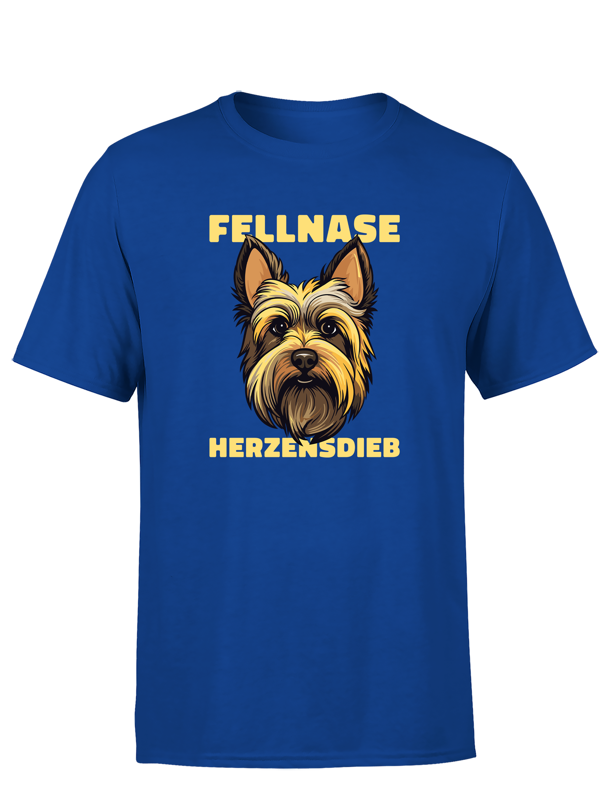 Herren T-Shirt Fellnase Herzensdieb | Süßes Hunde Shirt für Hundeliebhaber