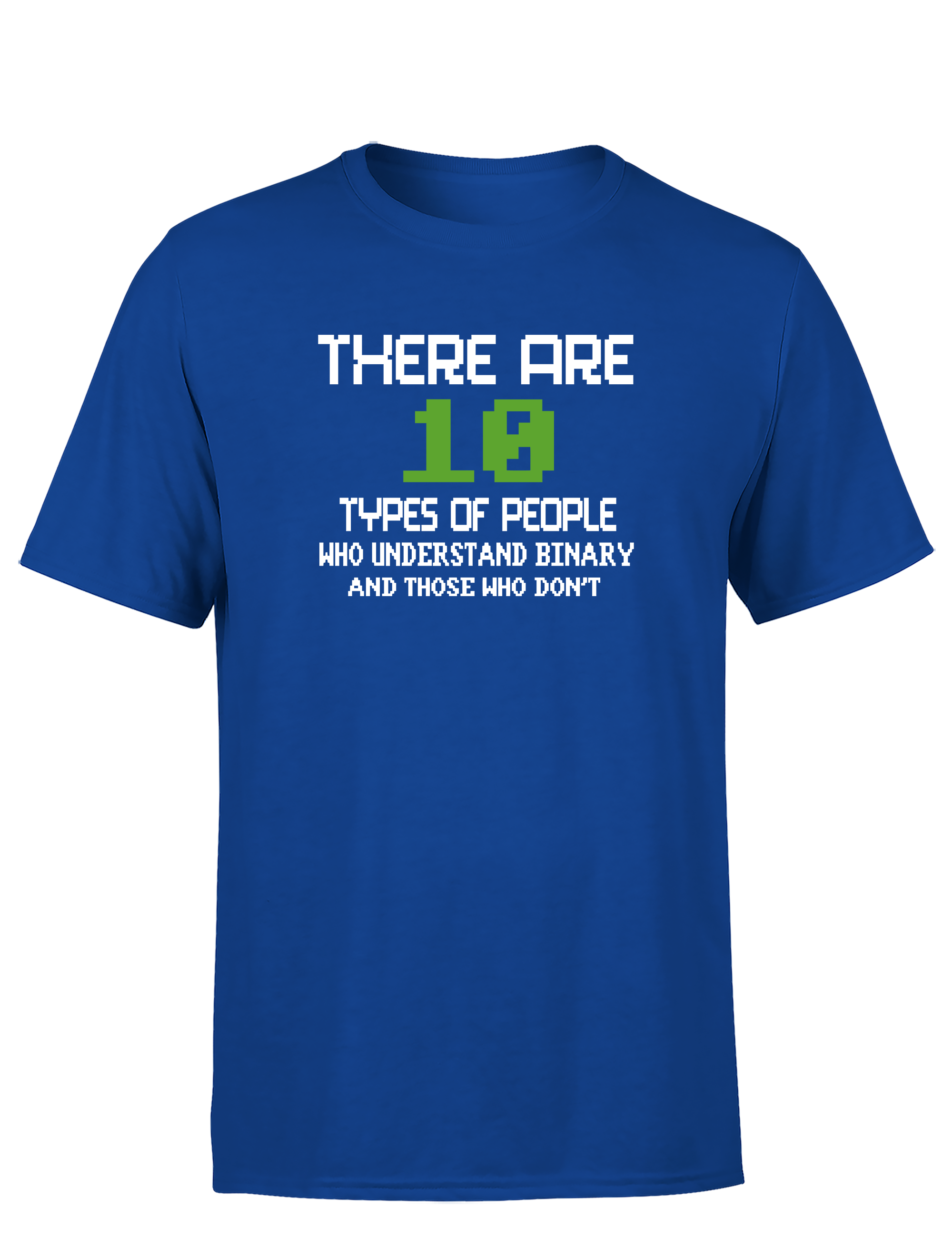 There Are 10 Types of People – Herren T-Shirt im Retro Stil | Lustiges Nerd Shirt für Programmierer, Entwickler & IT-Fans
