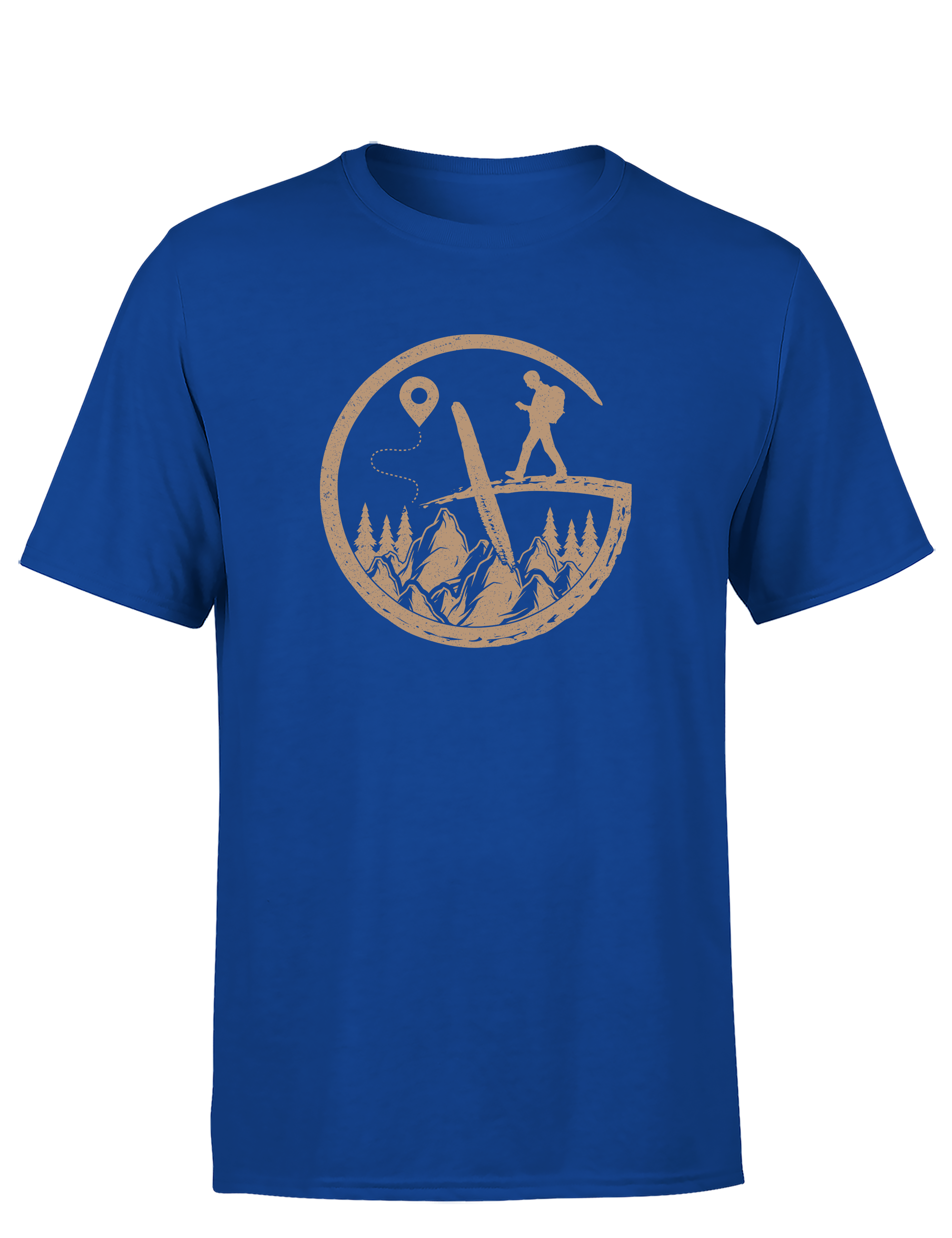Geocaching Abenteuer – Herren T-Shirt | Stylisches Outdoor Shirt für Schatzsucher, Wanderer & Naturfreunde