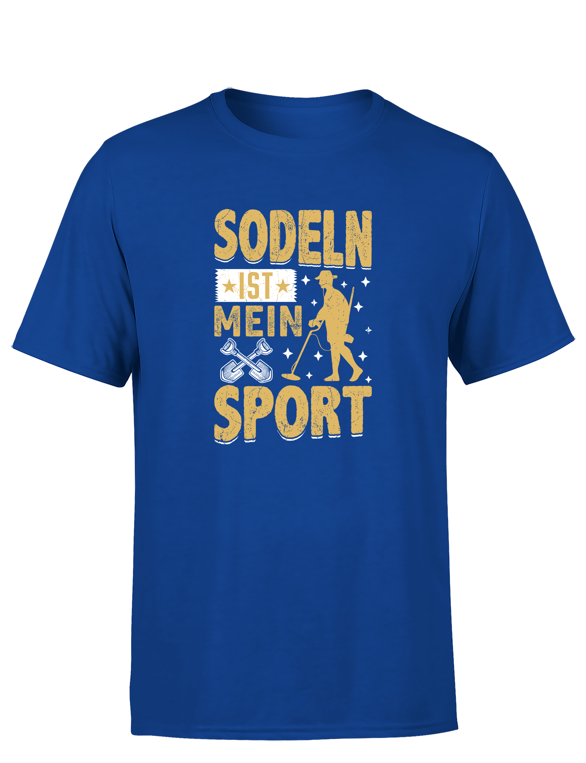 Sondeln ist mein Sport – Herren T-Shirt im Retro Stil | Lustiges Shirt für Schatzsucher, Hobby-Sondler & Freizeit