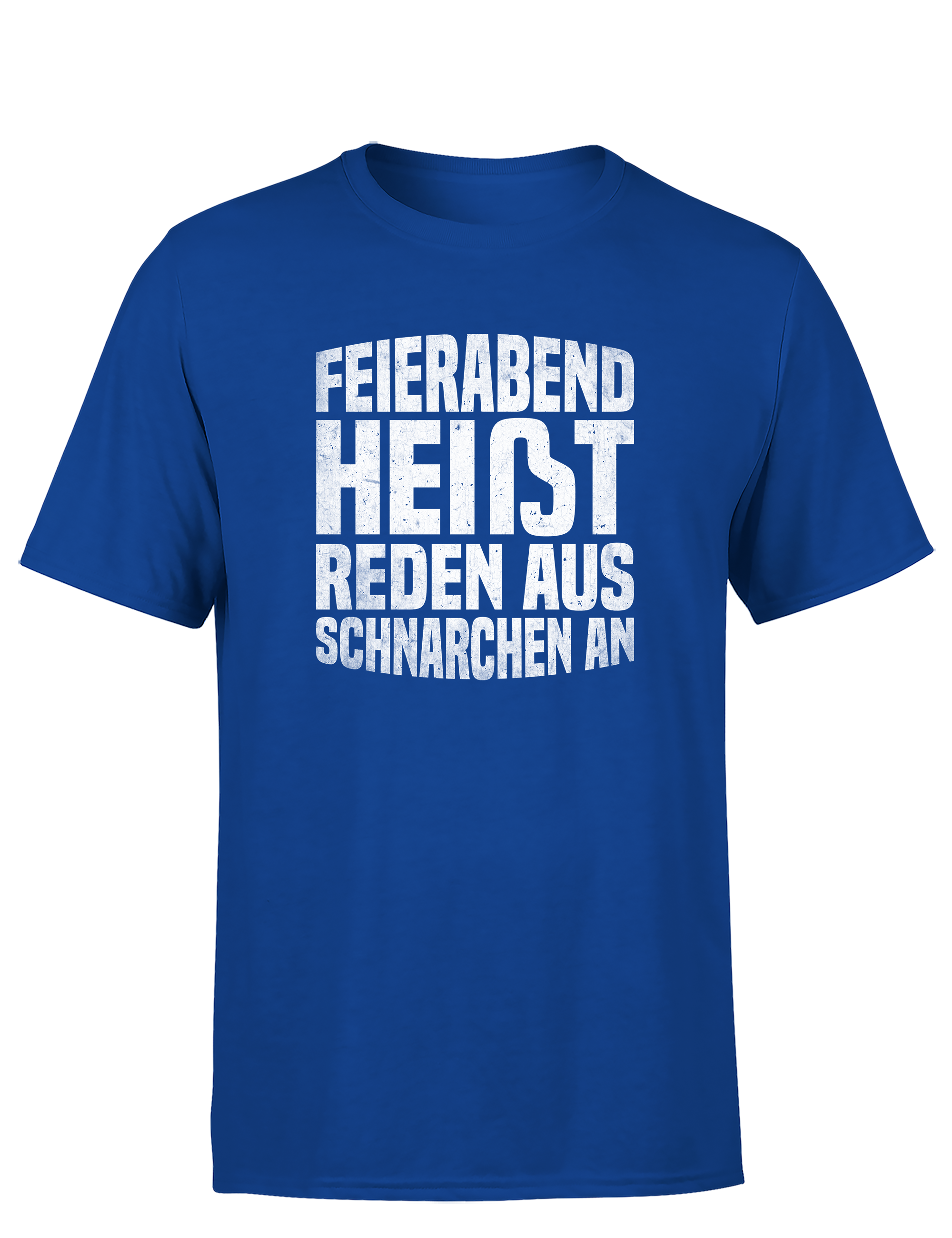 Feierabend Humor – Herren T-Shirt „Reden aus, Schnarchen an“ | Lustiges Shirt für Bürohengste & Schlafmützen