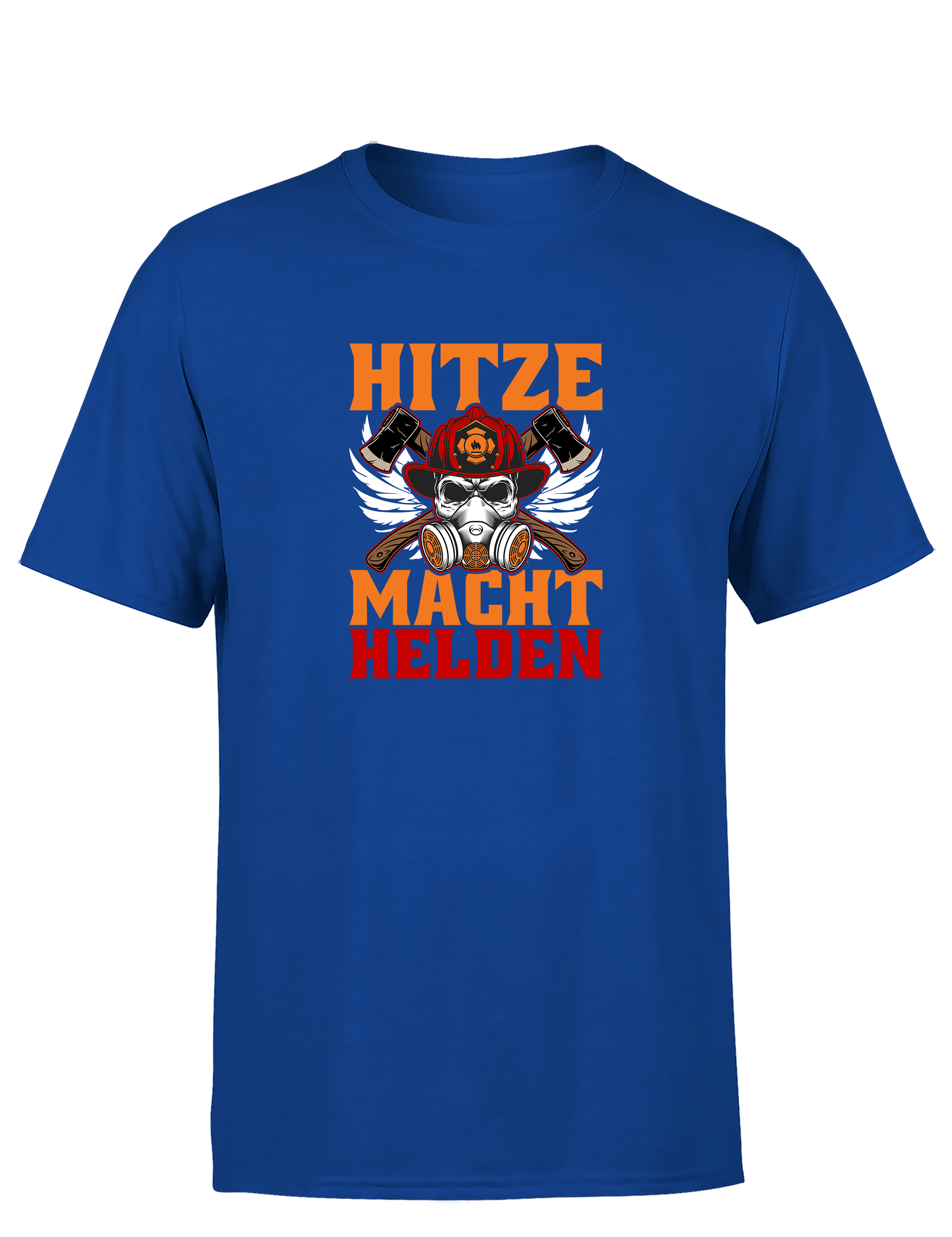 Hitze Macht Helden – Feuerwehr T-Shirt für Männer | Cooles Firefighter Motiv | Geschenk für Feuerwehrmänner & Einsatzhelden