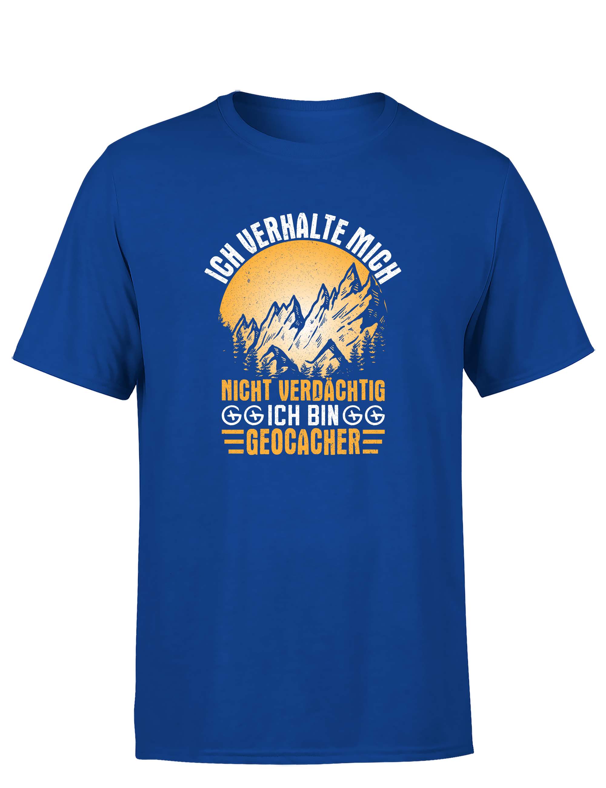 Ich verhalte mich nicht verdächtig – Ich bin Geocacher | Lustiges Herren T-Shirt für Schatzsucher & Outdoor-Fans