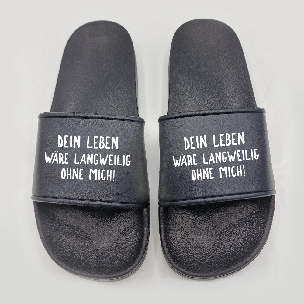 Badeschuhe Langweilig ohne mich