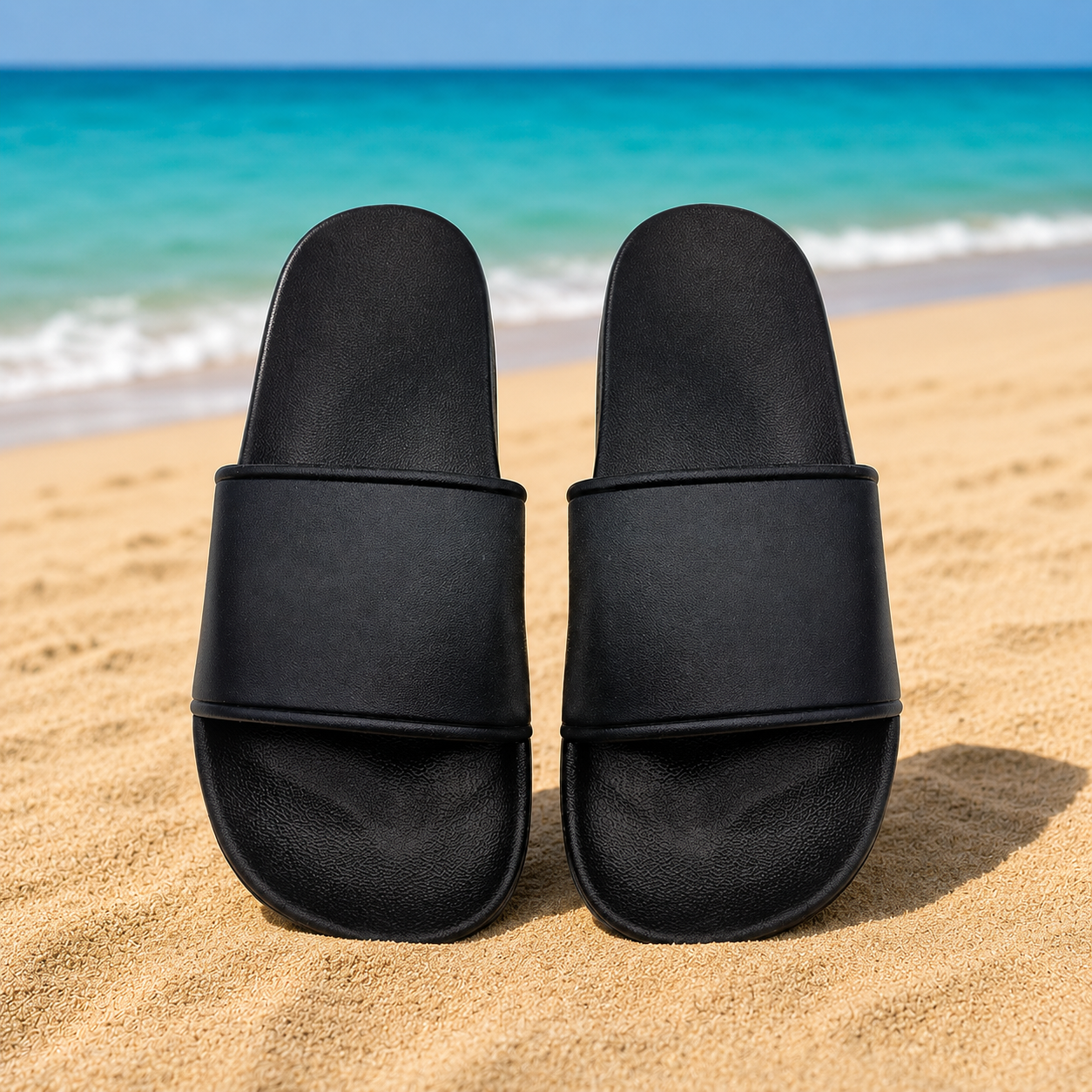 Badeschuhe Badelatschen selbst gestalten